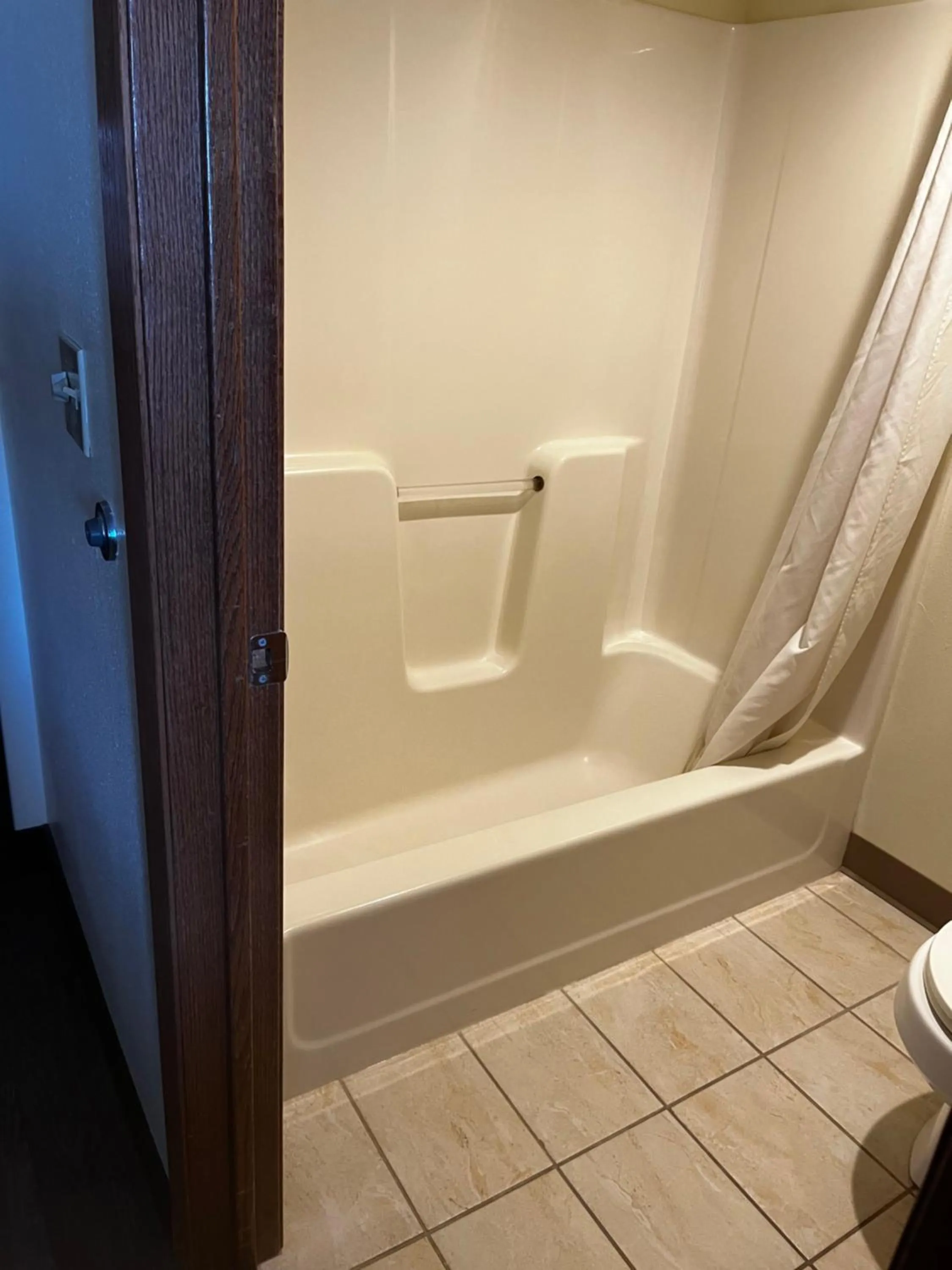 Shower in Super 8 by Wyndham Smithville Kansas City