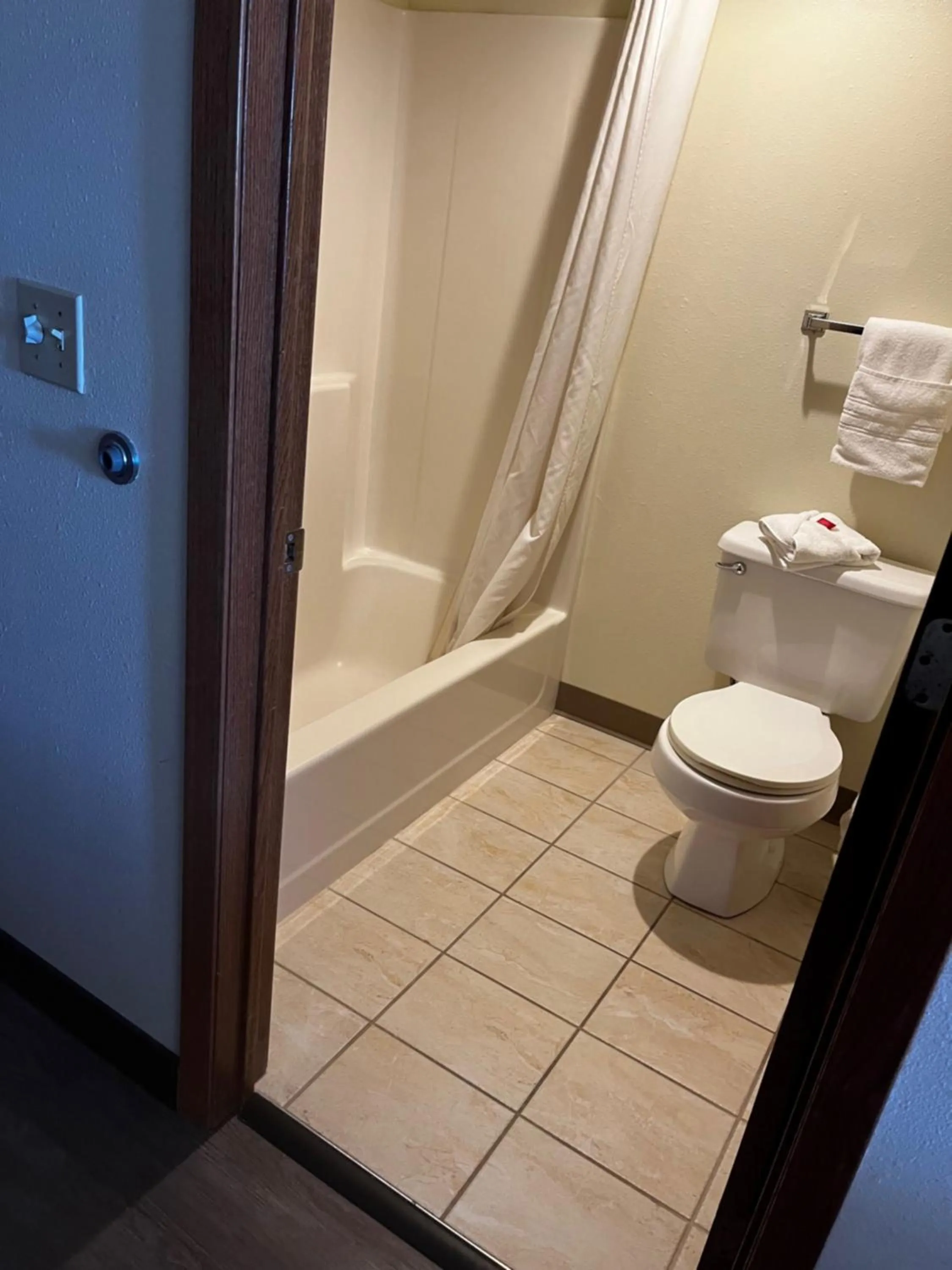 Shower in Super 8 by Wyndham Smithville Kansas City