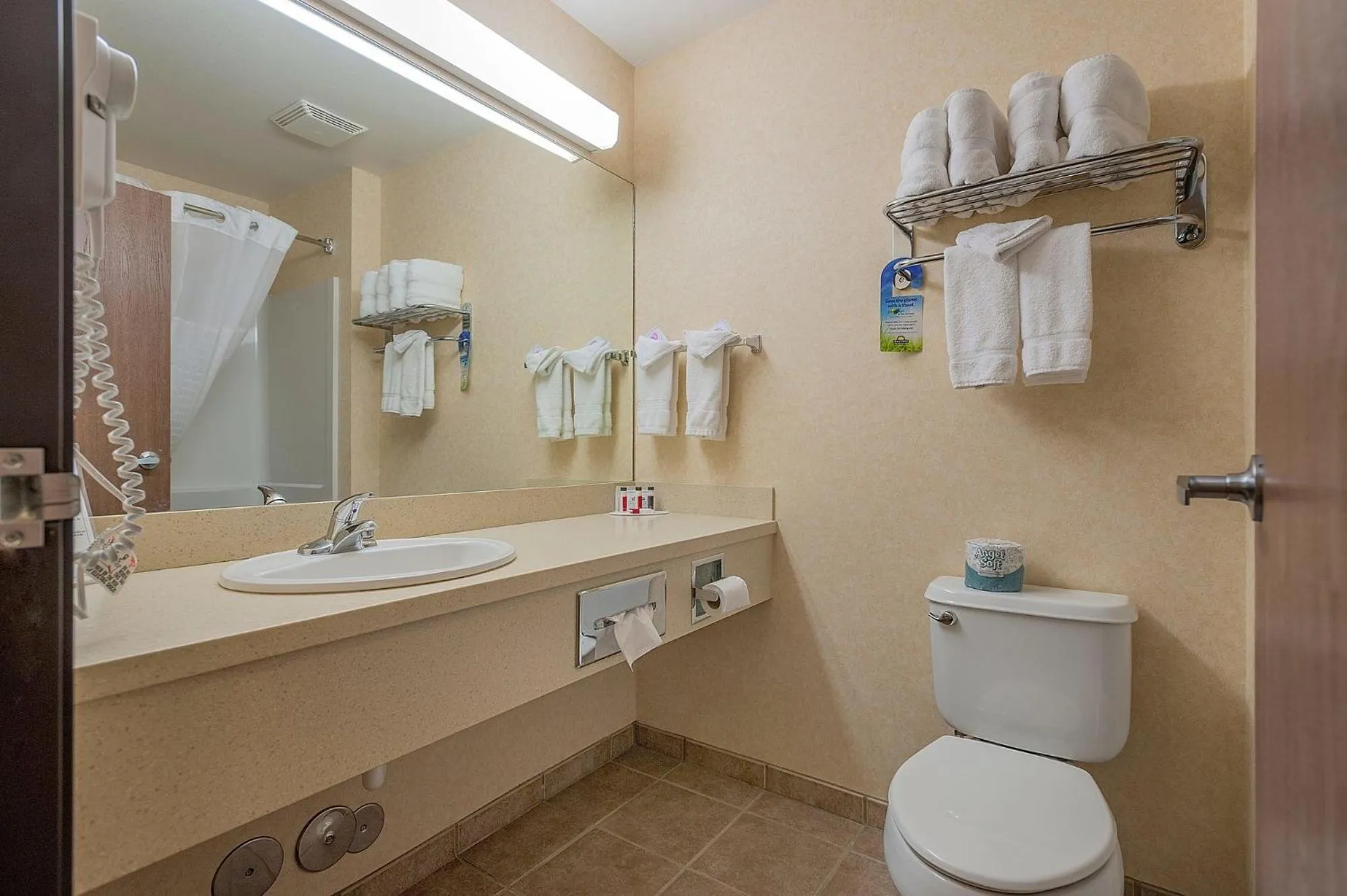 Bathroom in Days Inn by Wyndham Manitou Springs