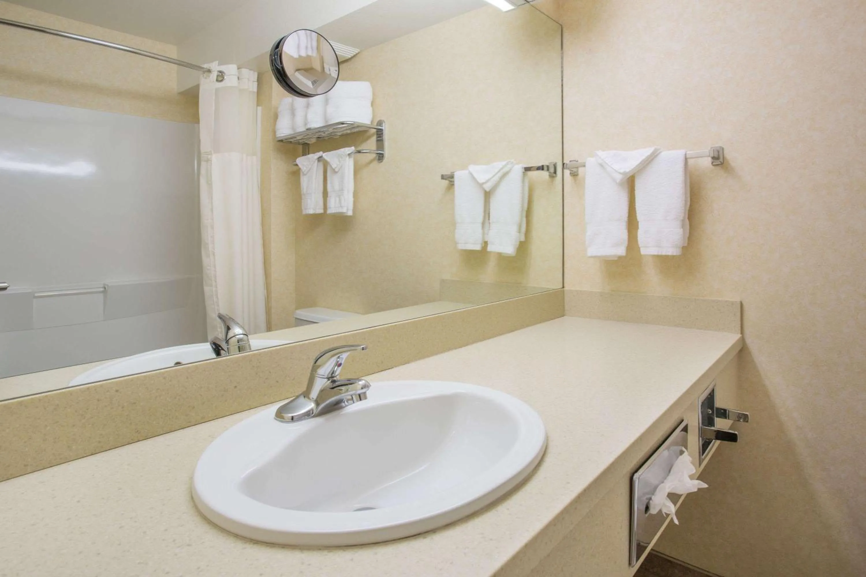 Bathroom in Days Inn by Wyndham Manitou Springs