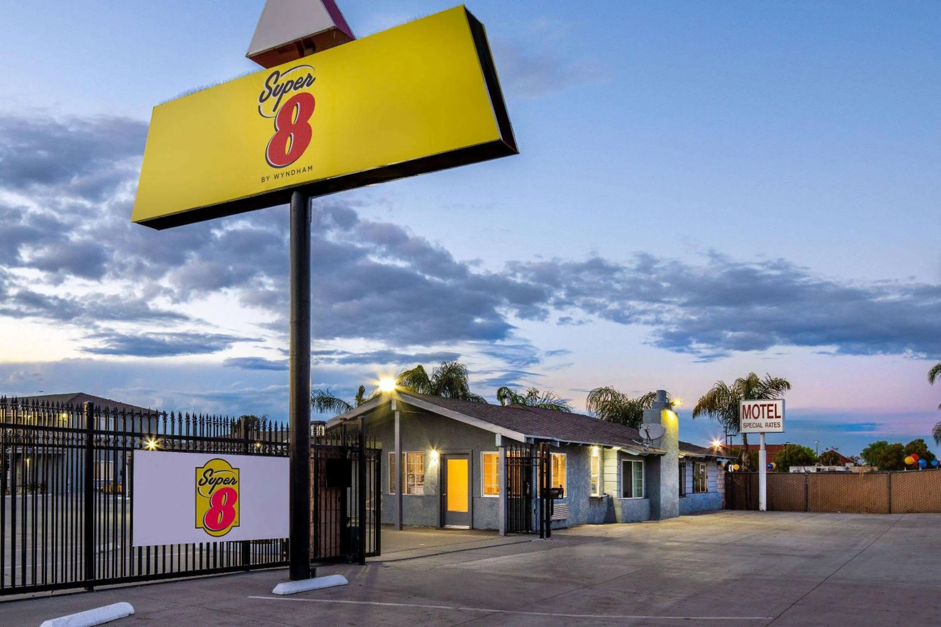 Property building in Super 8 by Wyndham Bakersfield CA