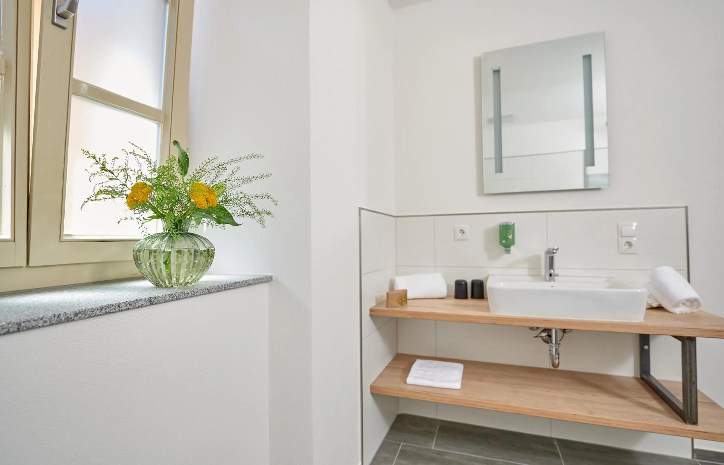 Bathroom in Hotel & Restaurant Herzstück Waldkirchen