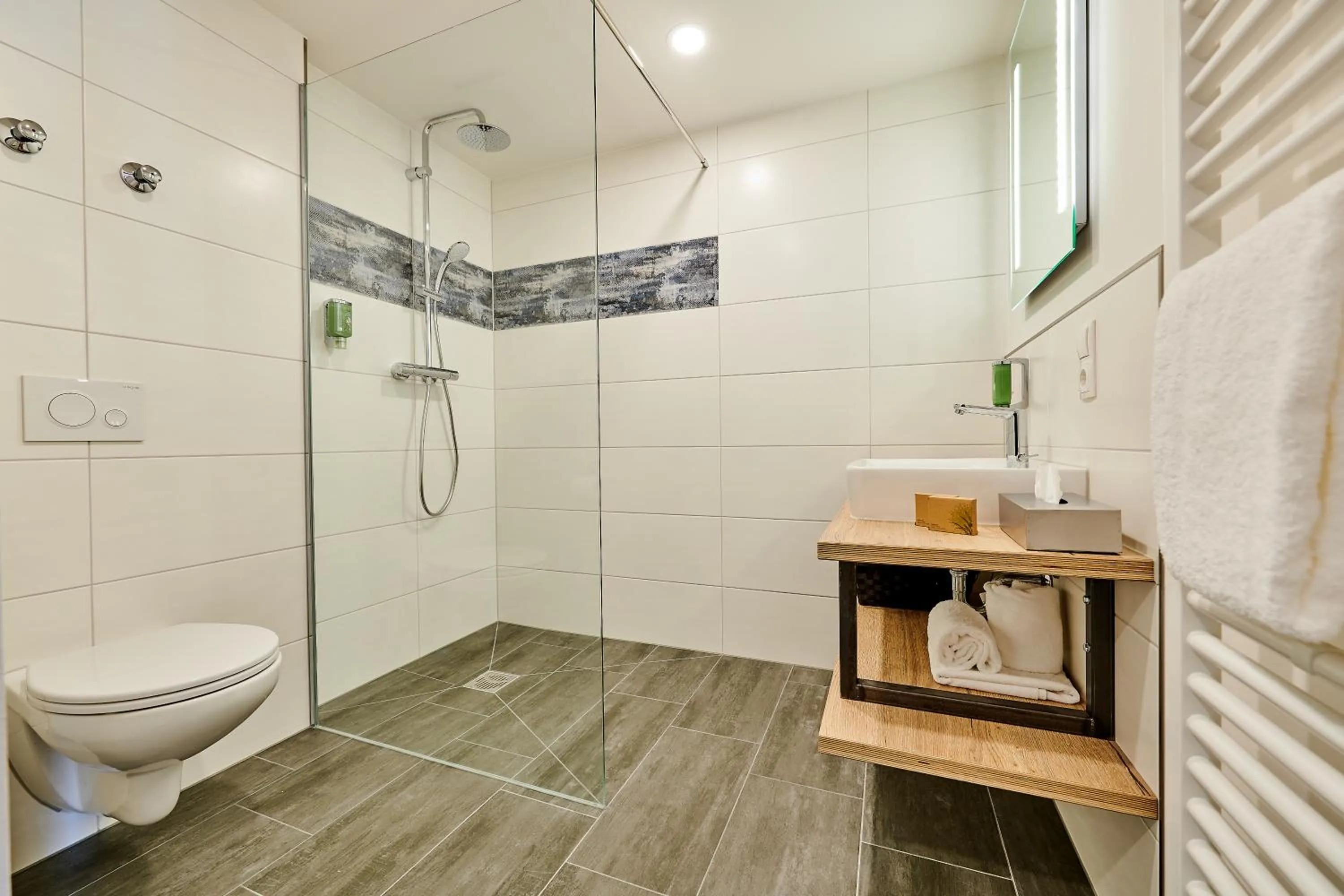 Bathroom in Hotel & Restaurant Herzstück Waldkirchen