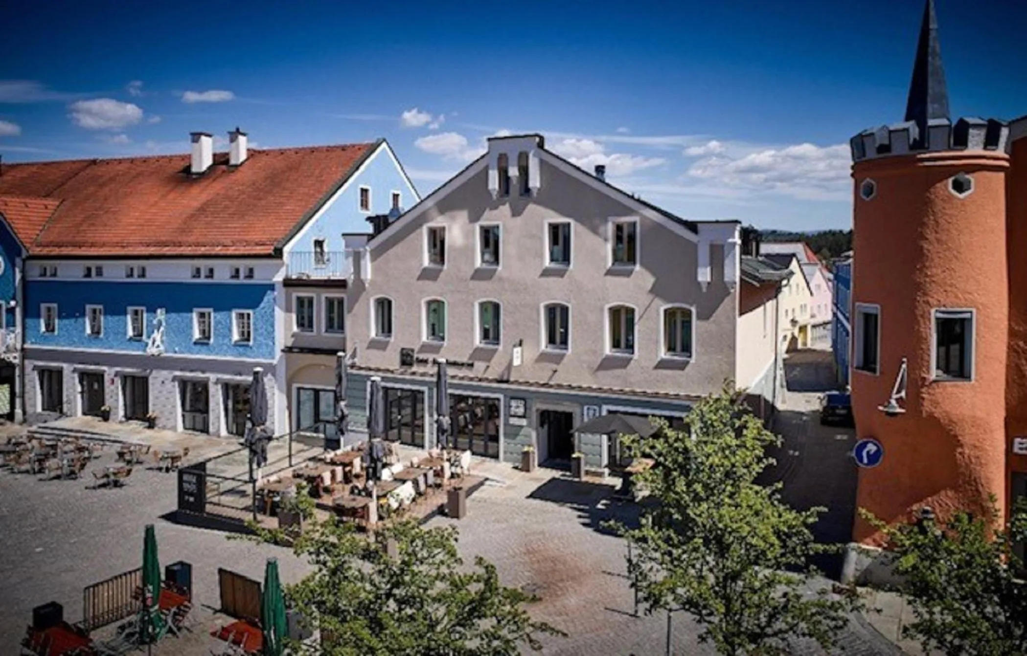 Property building in Hotel & Restaurant Herzstück Waldkirchen