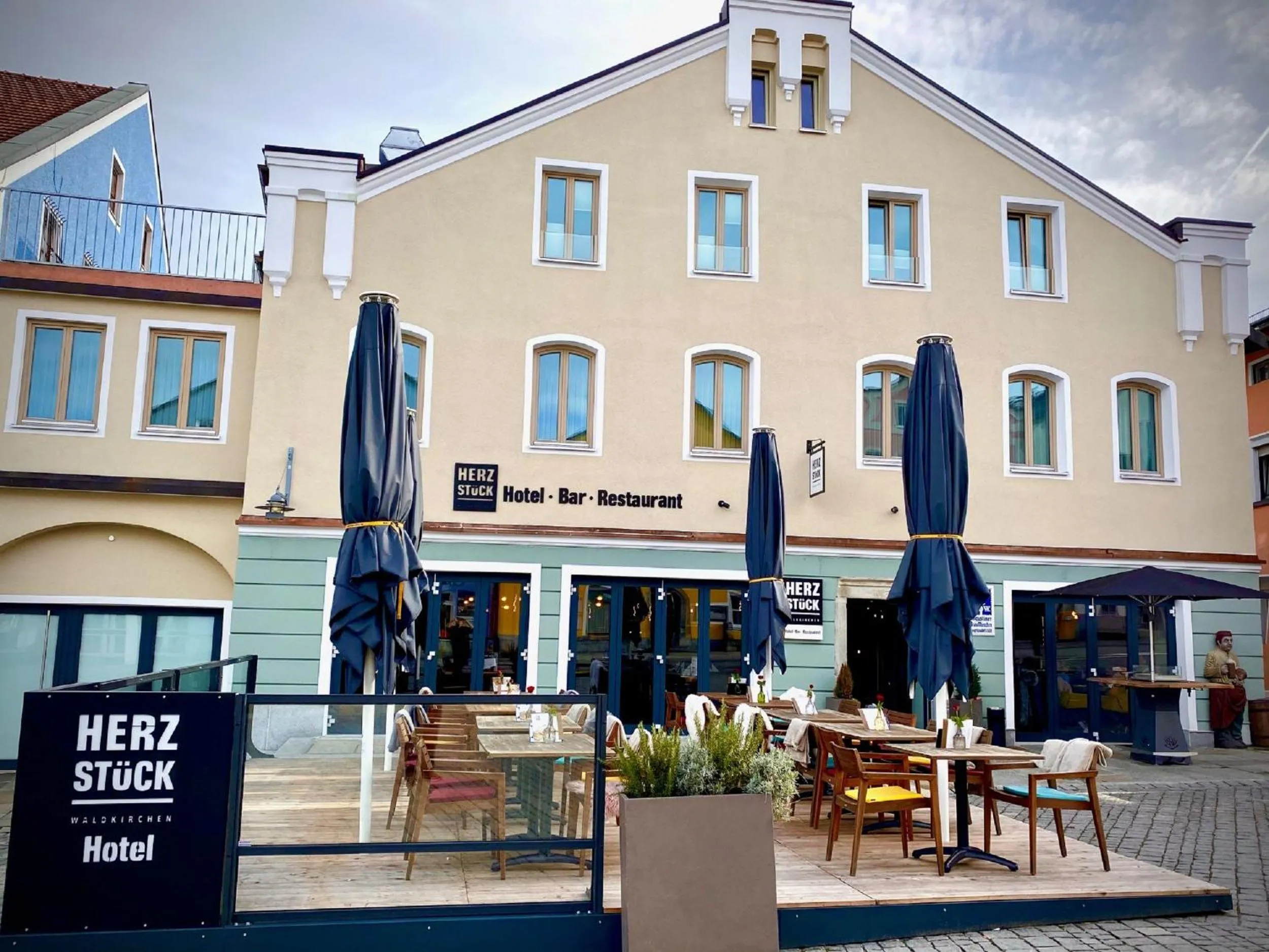 Property building in Hotel & Restaurant Herzstück Waldkirchen