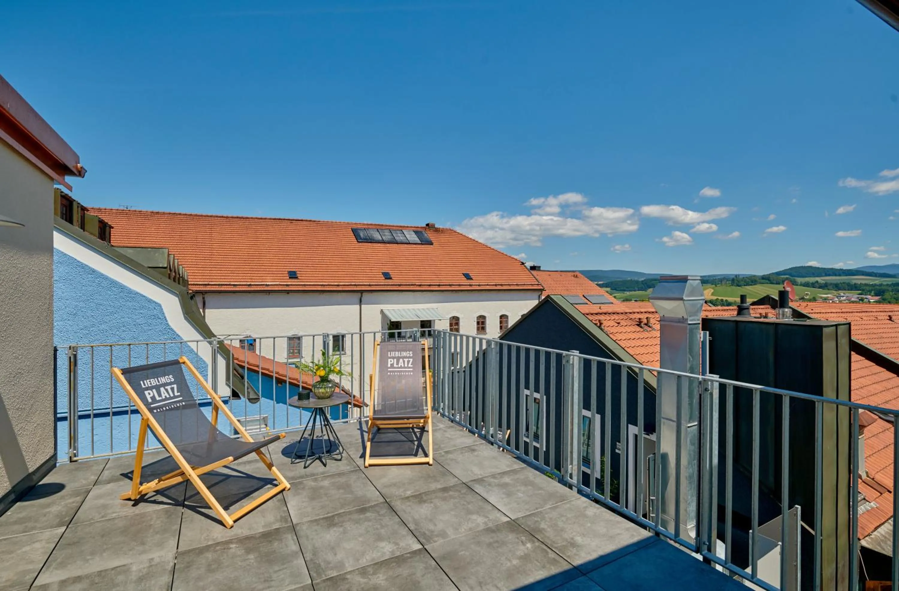Balcony/Terrace in Hotel & Restaurant Herzstück Waldkirchen