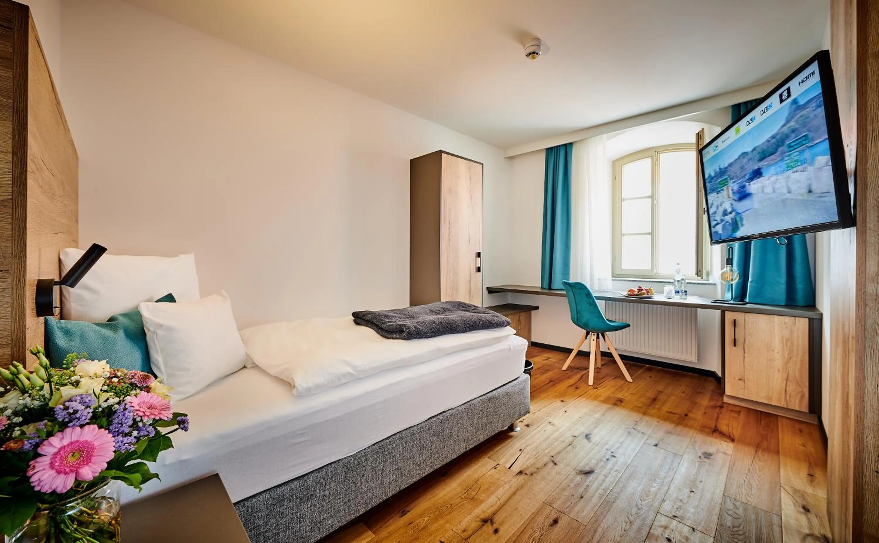 Photo of the whole room, Bed in Hotel & Restaurant Herzstück Waldkirchen