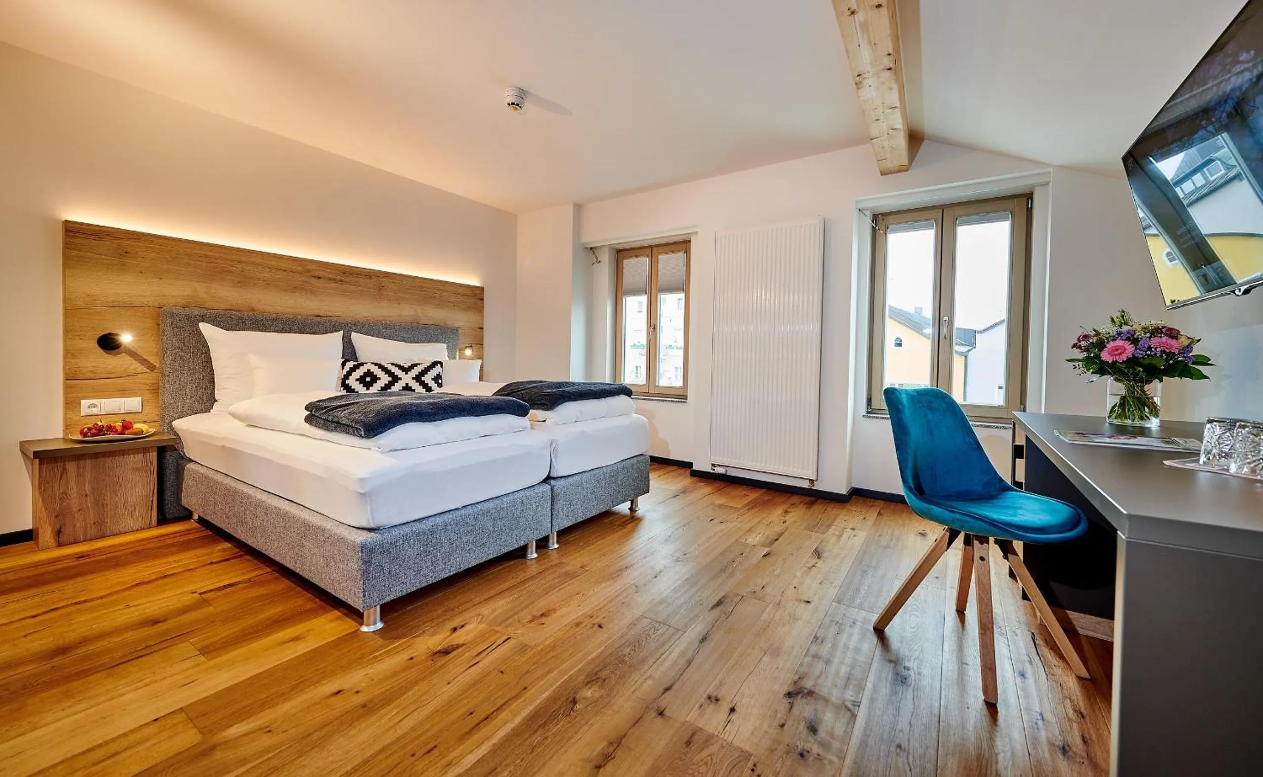 Photo of the whole room, Bed in Hotel & Restaurant Herzstück Waldkirchen