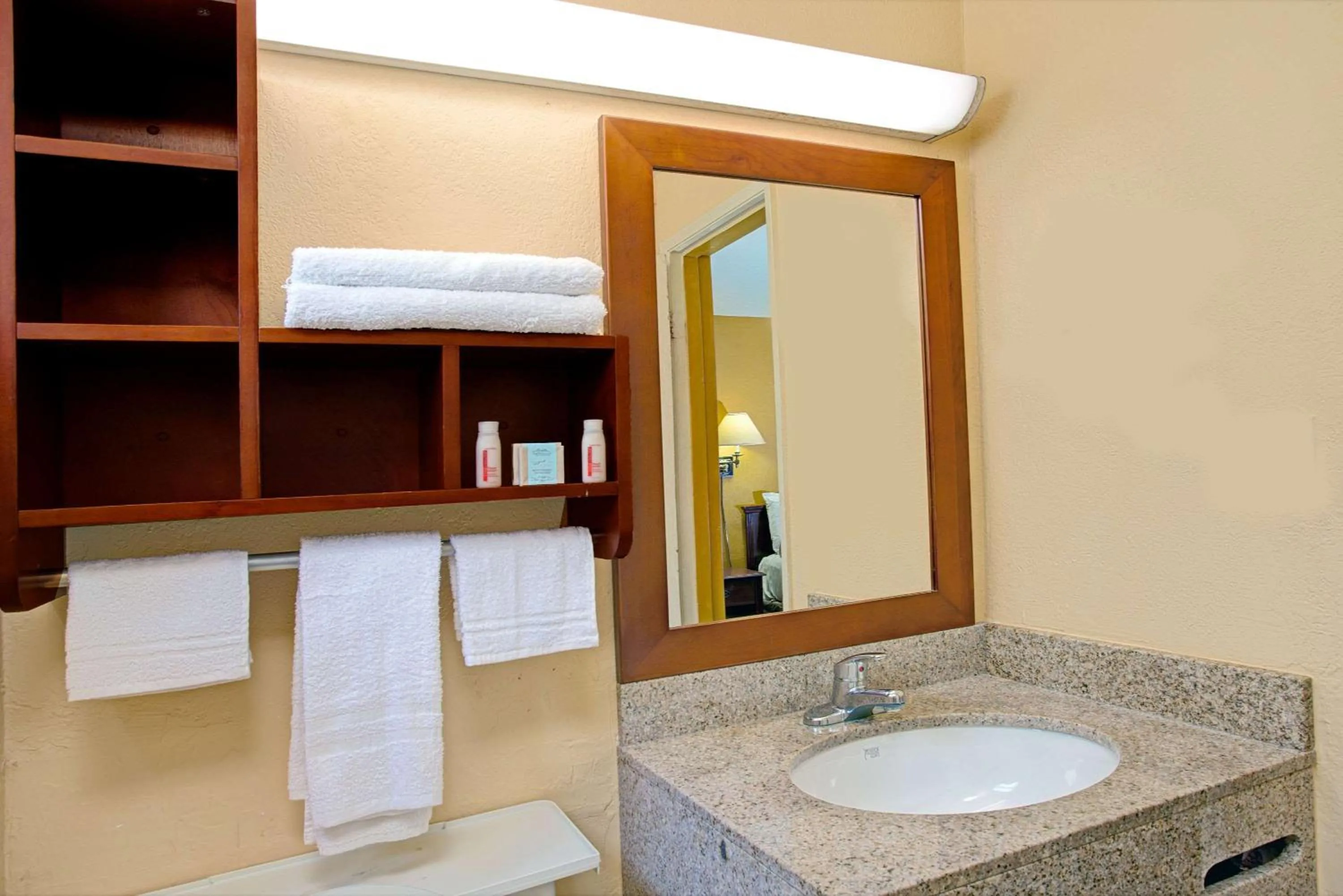 Bathroom in Travelodge by Wyndham Fort Lauderdale