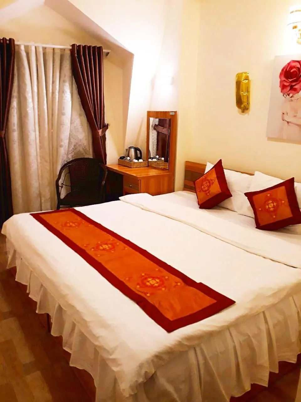 Bedroom, Bed in Vanilla Dalat Hotel