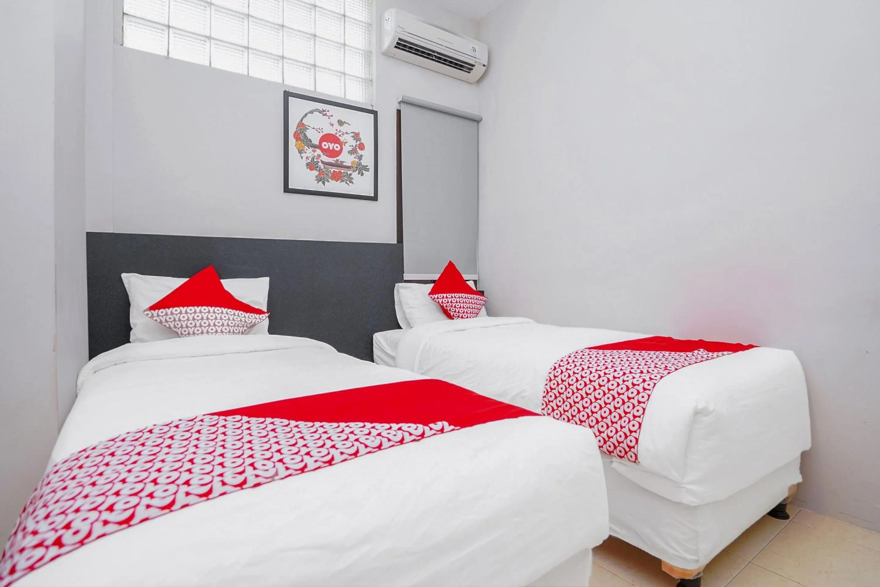 Bedroom, Bed in Super OYO Capital O 1086 '2oscar