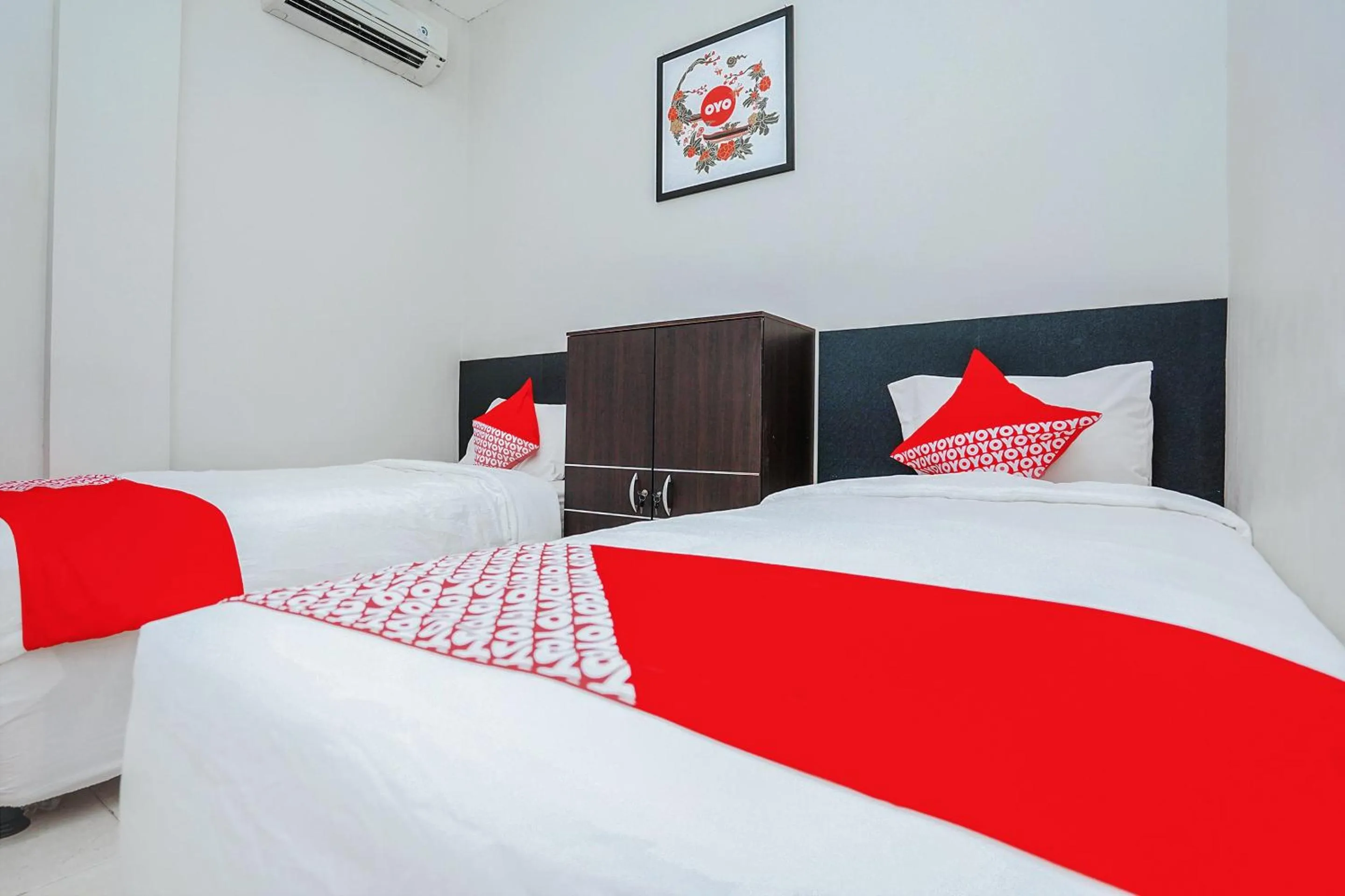 Bedroom, Bed in Super OYO Capital O 1086 '2oscar