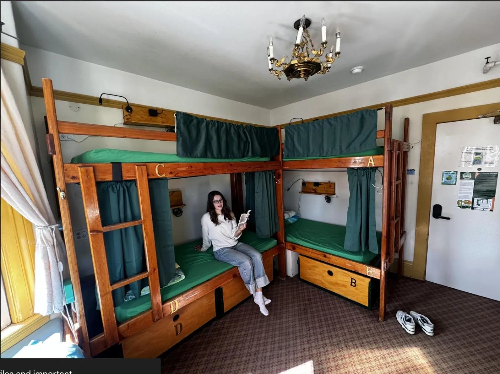 Bedroom, Bed in Green Tortoise Hostel