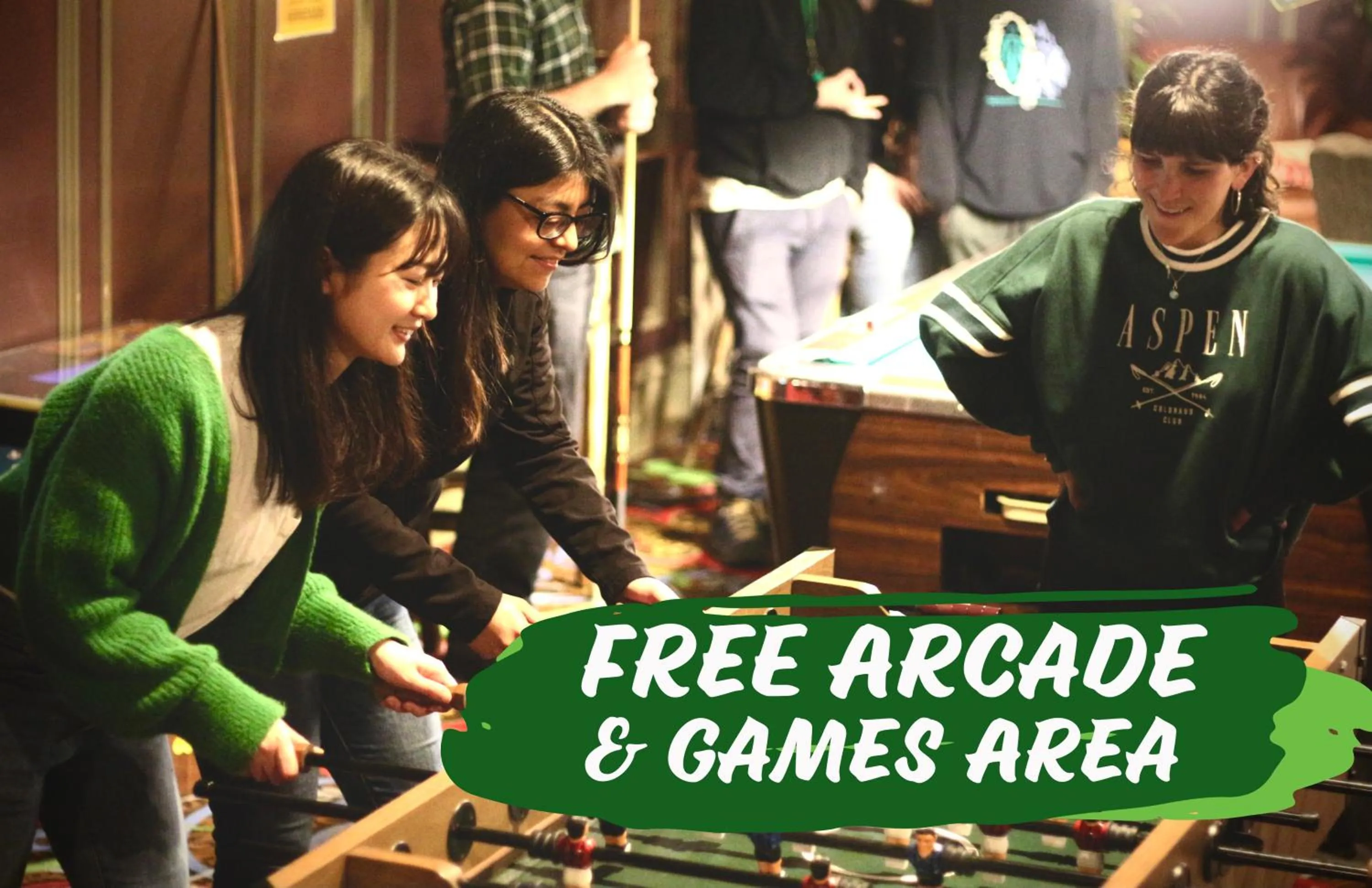 Billiard in Green Tortoise Hostel