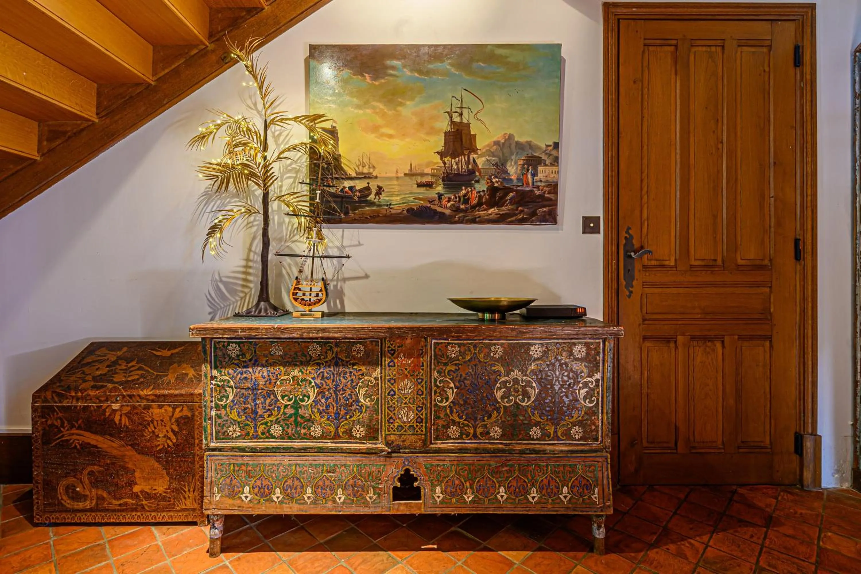 Living room in Le Manoir de Saint Brendan
