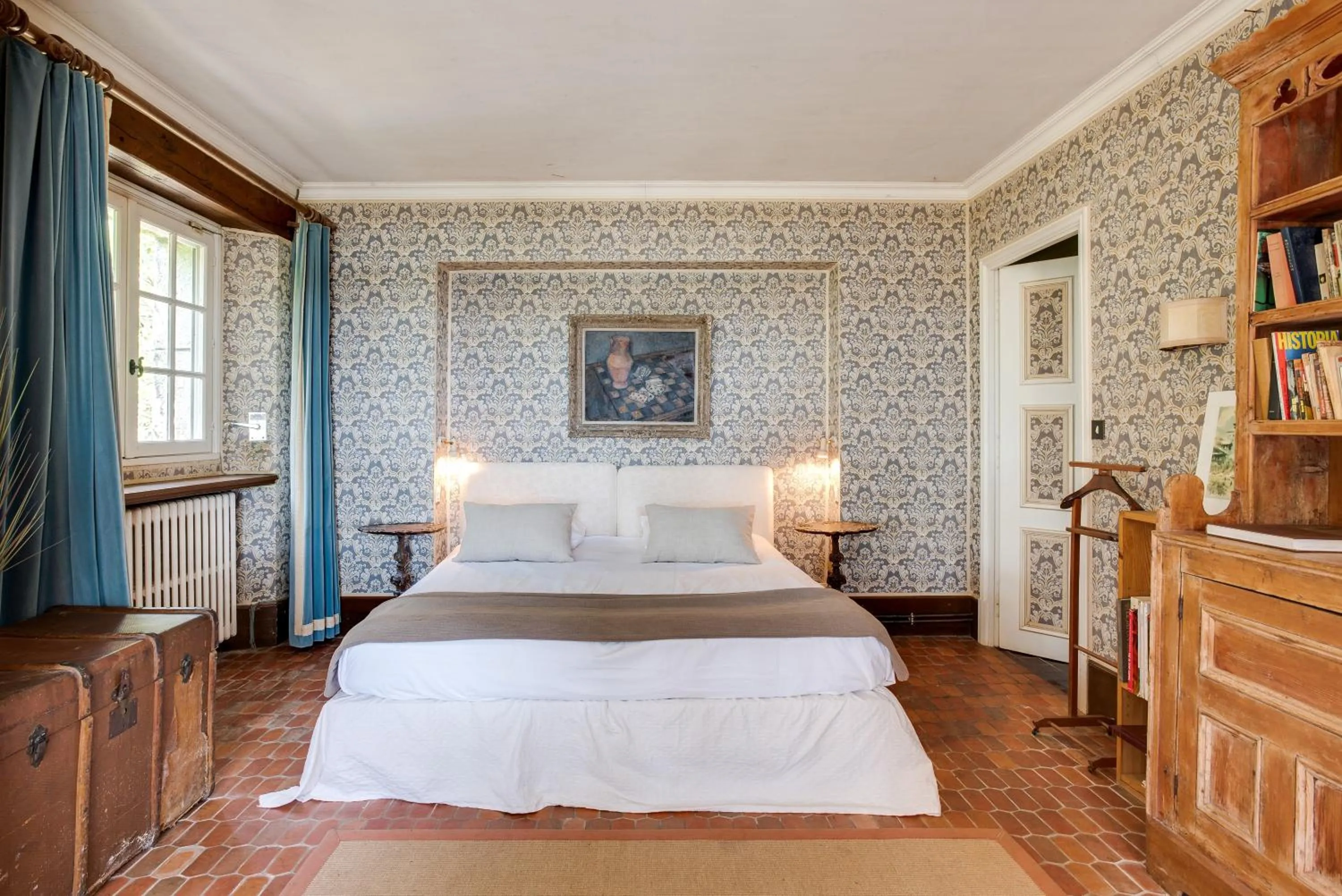 Bedroom, Bed in Le Manoir de Saint Brendan