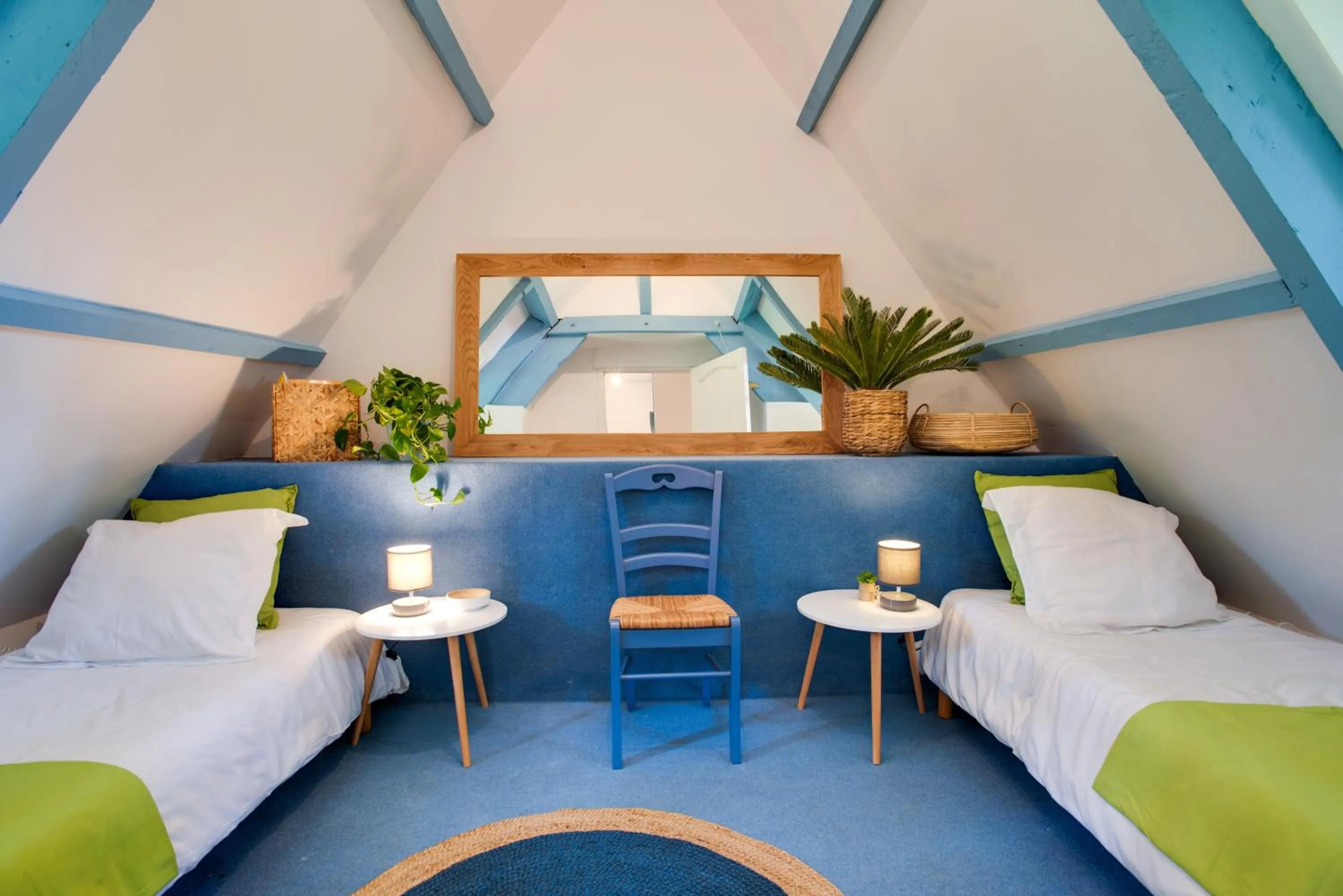 Bedroom, Bed in Le Manoir de Saint Brendan