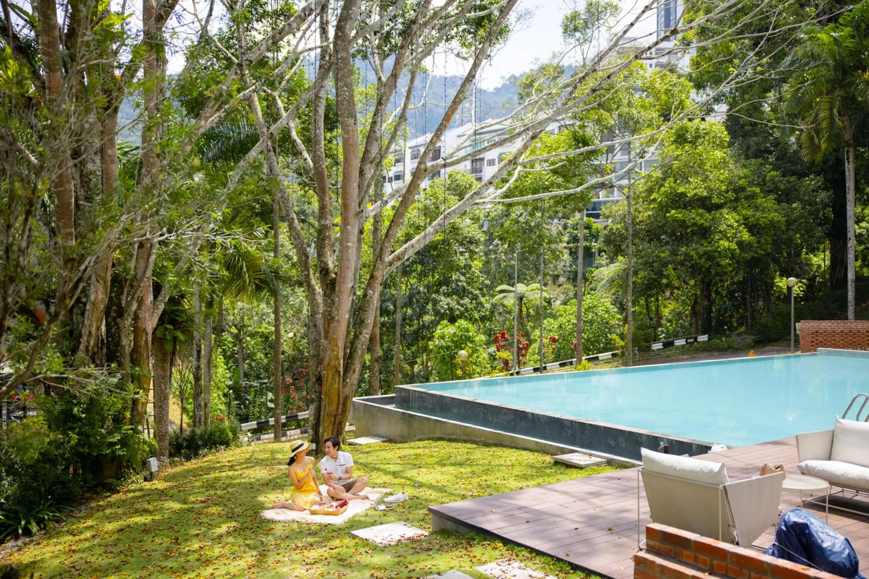 Swimming pool in Genting View Resort