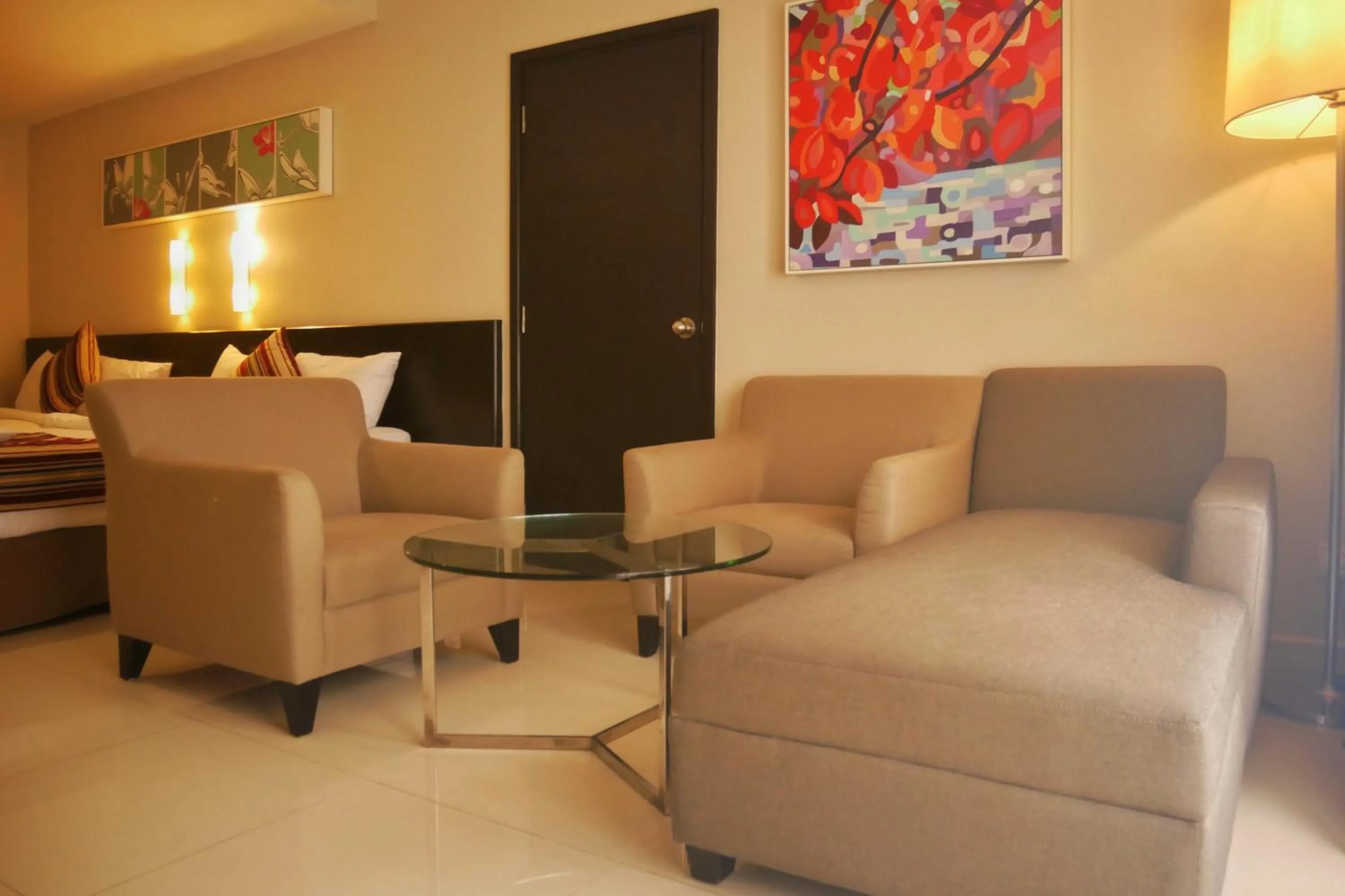 Living room in Genting View Resort