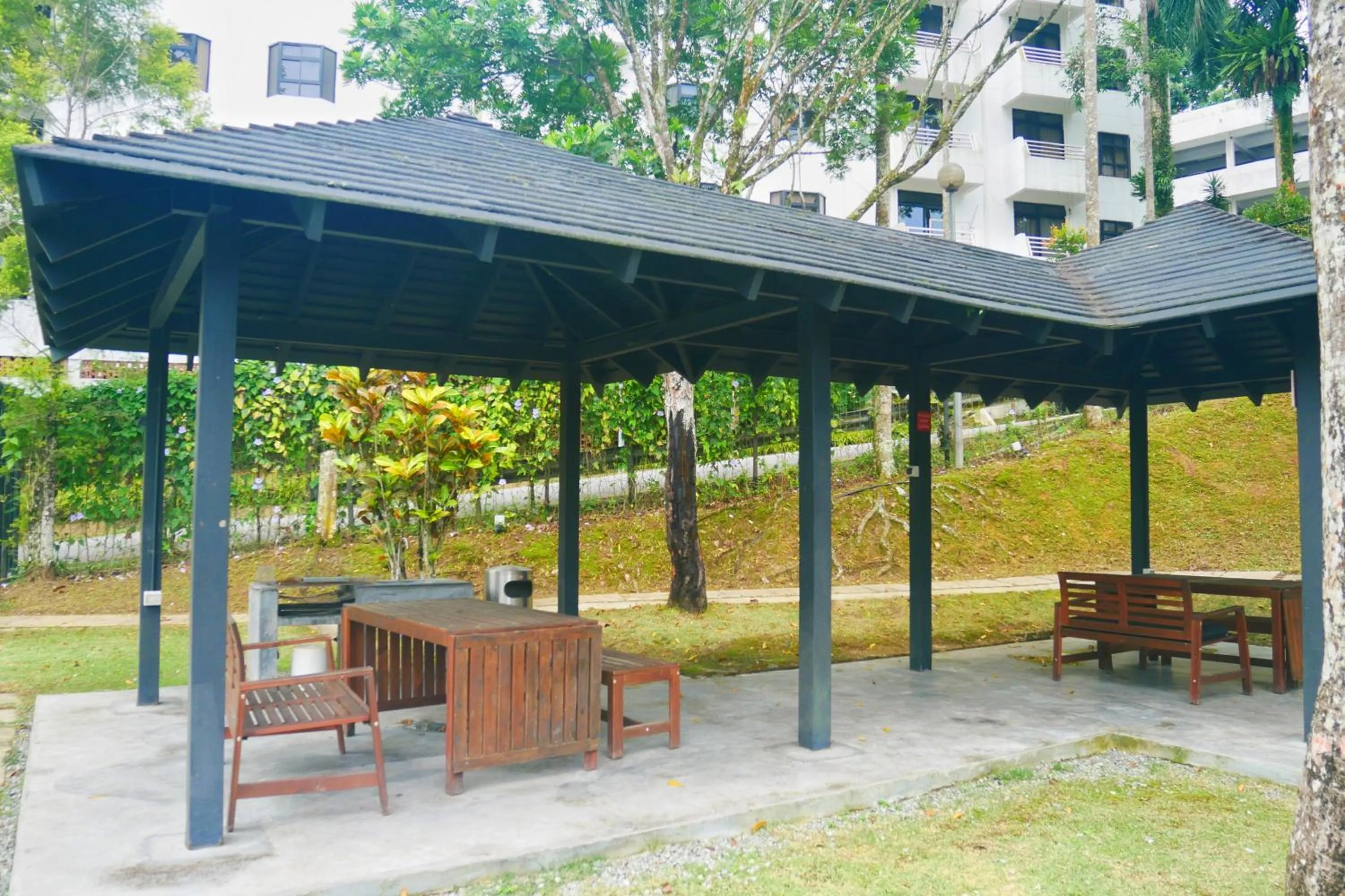 BBQ facilities in Genting View Resort