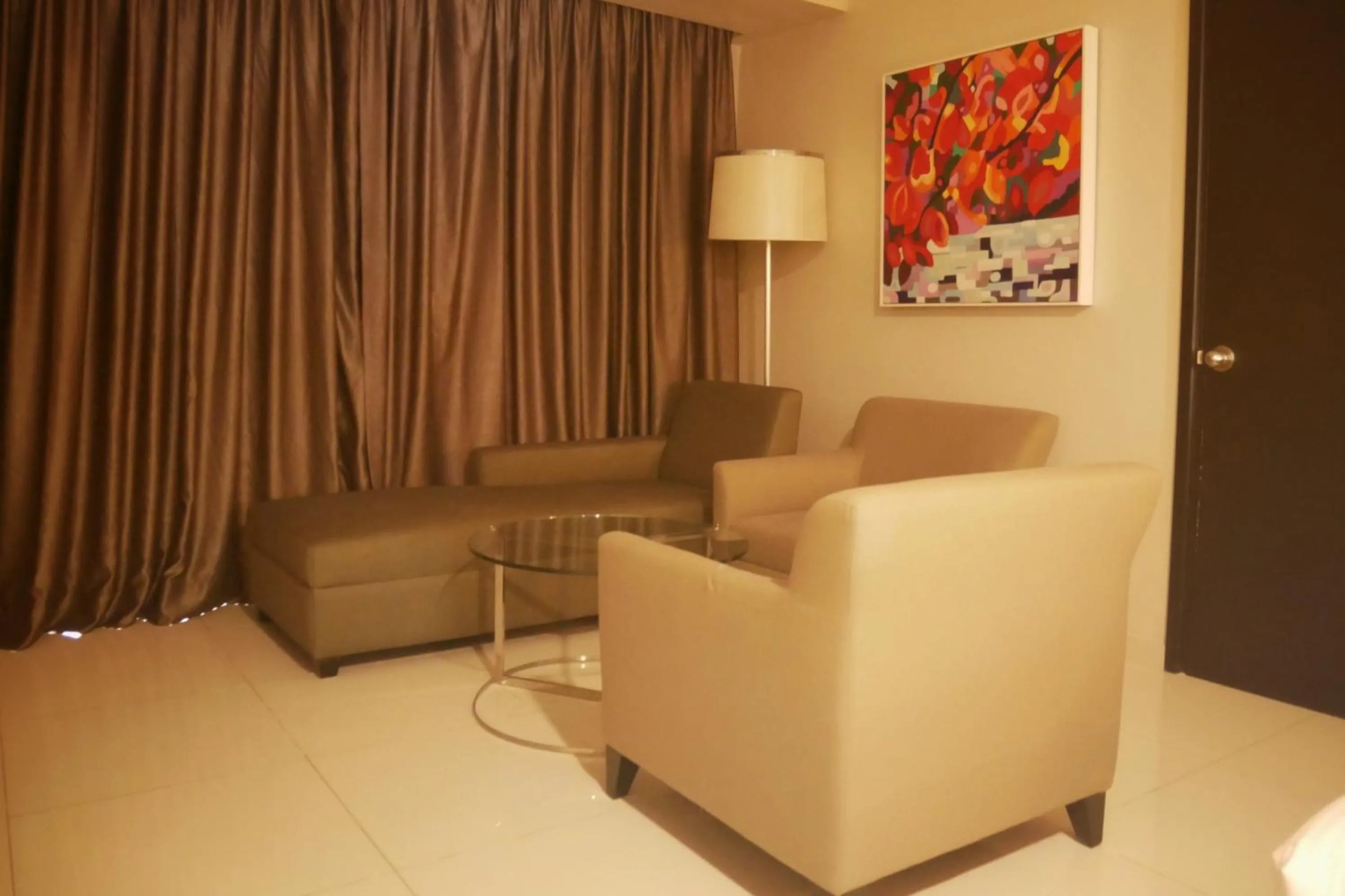 Living room in Genting View Resort