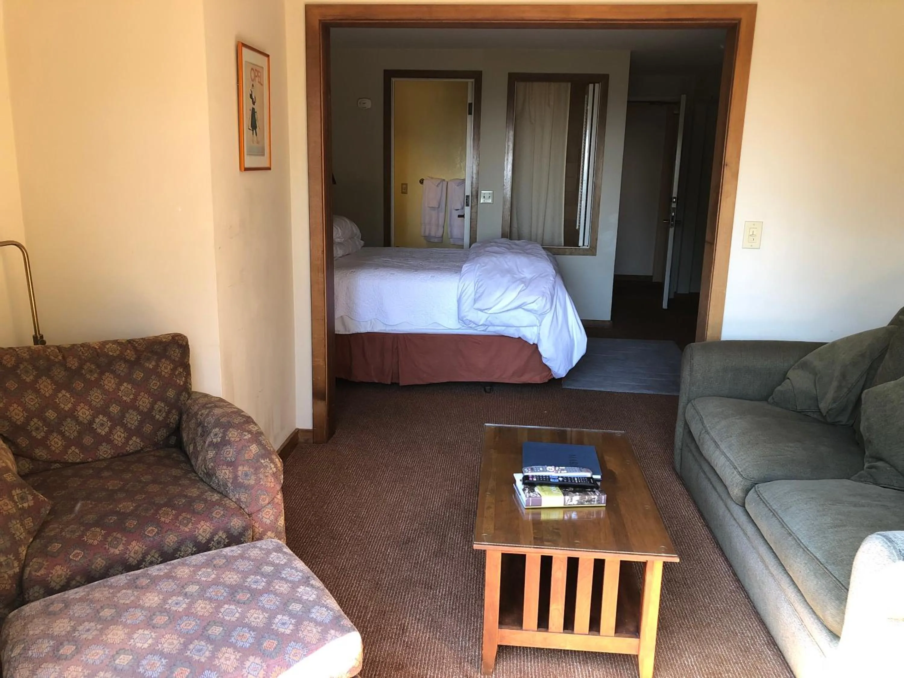 Queen Room with Fireplace and View in Mountain Home Inn