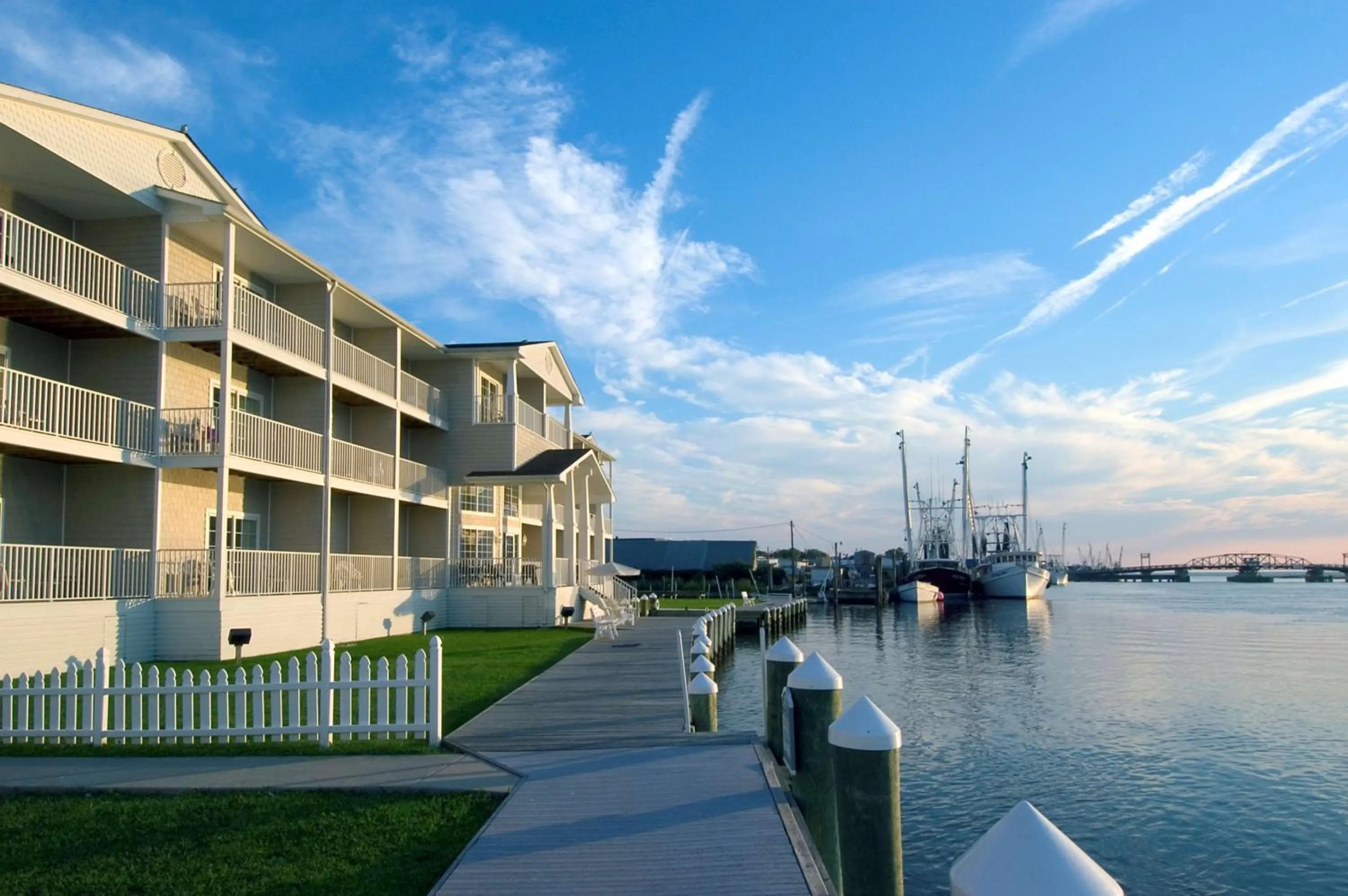 Property building in Hampton Inn & Suites Chincoteague-Waterfront, Va