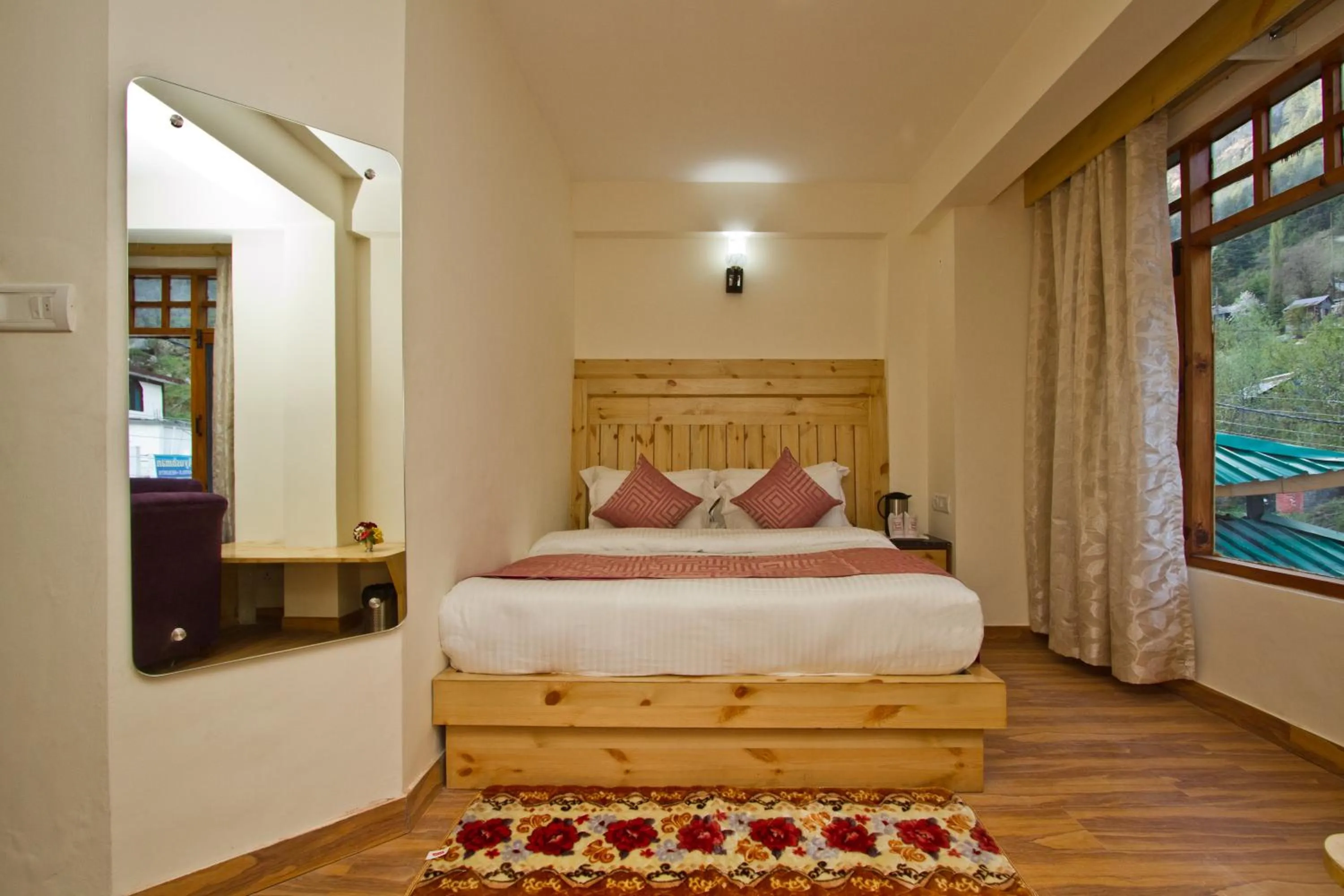 Bed in Hotel Hayer Regency