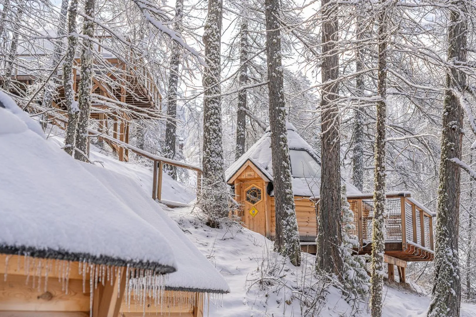 Winter in Alpin D'Hôme Hôtel & Spa