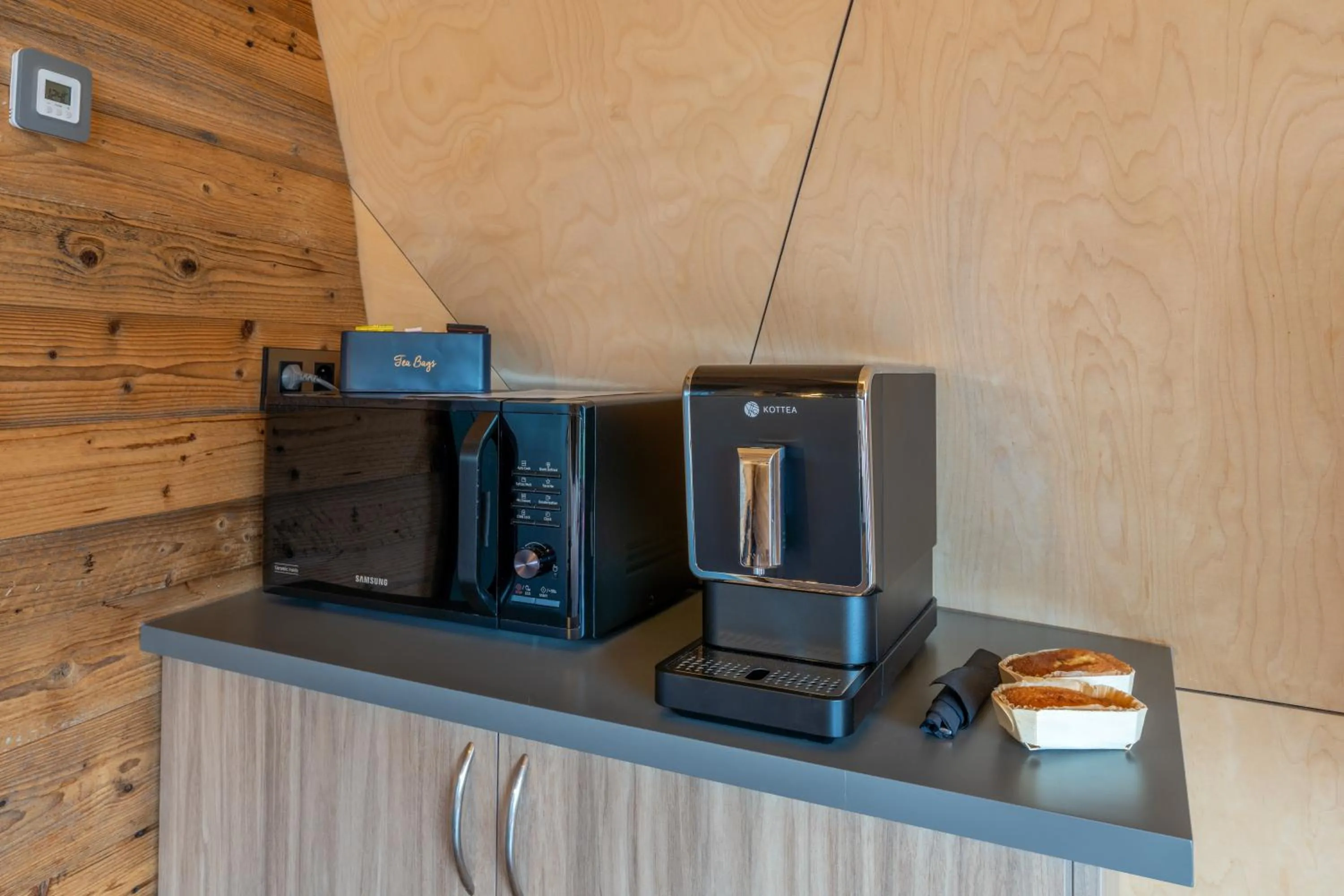minibar in Alpin D'Hôme Hôtel & Spa