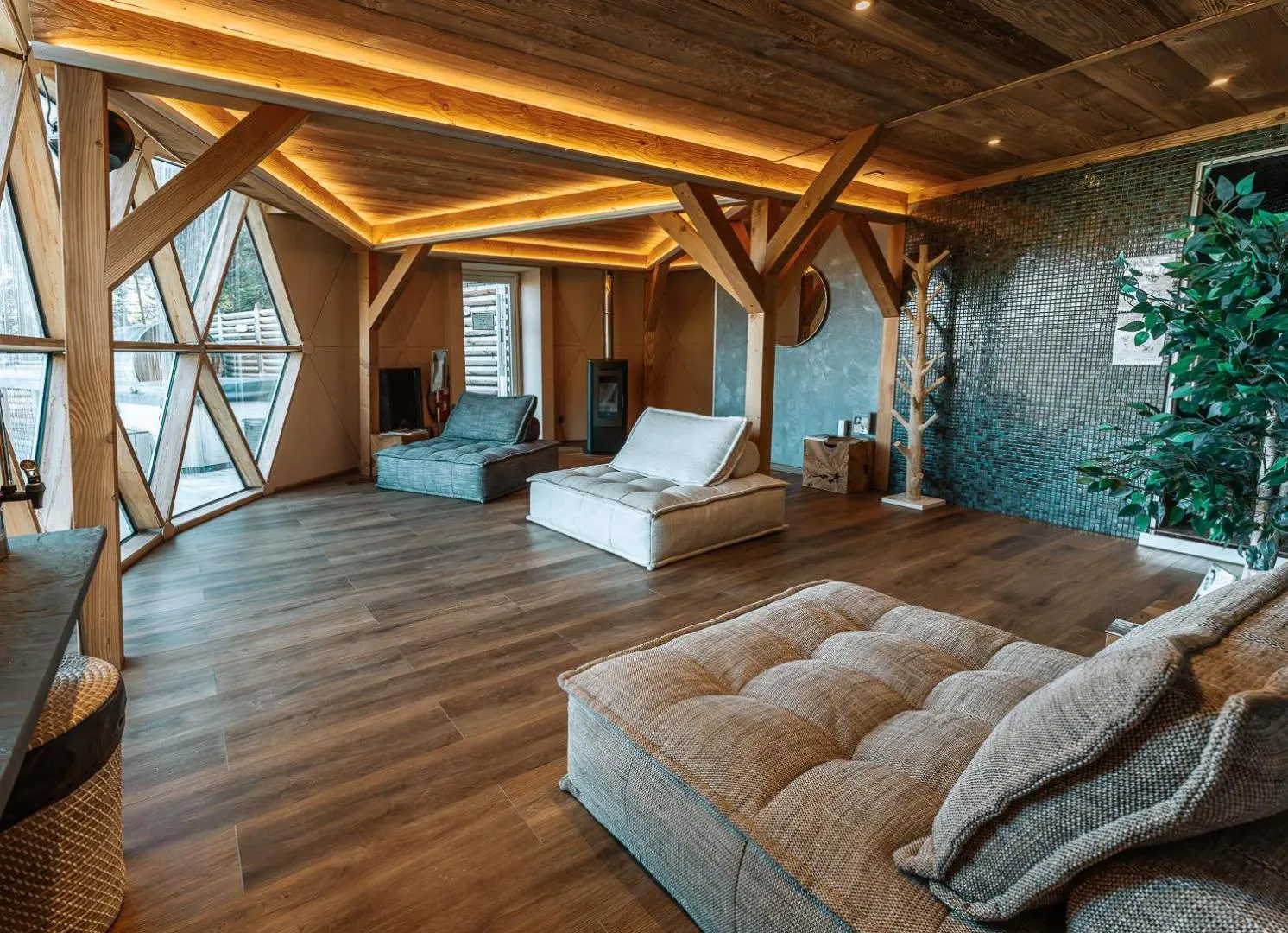 Spa and wellness centre/facilities, Bed in Alpin D'Hôme Hôtel & Spa