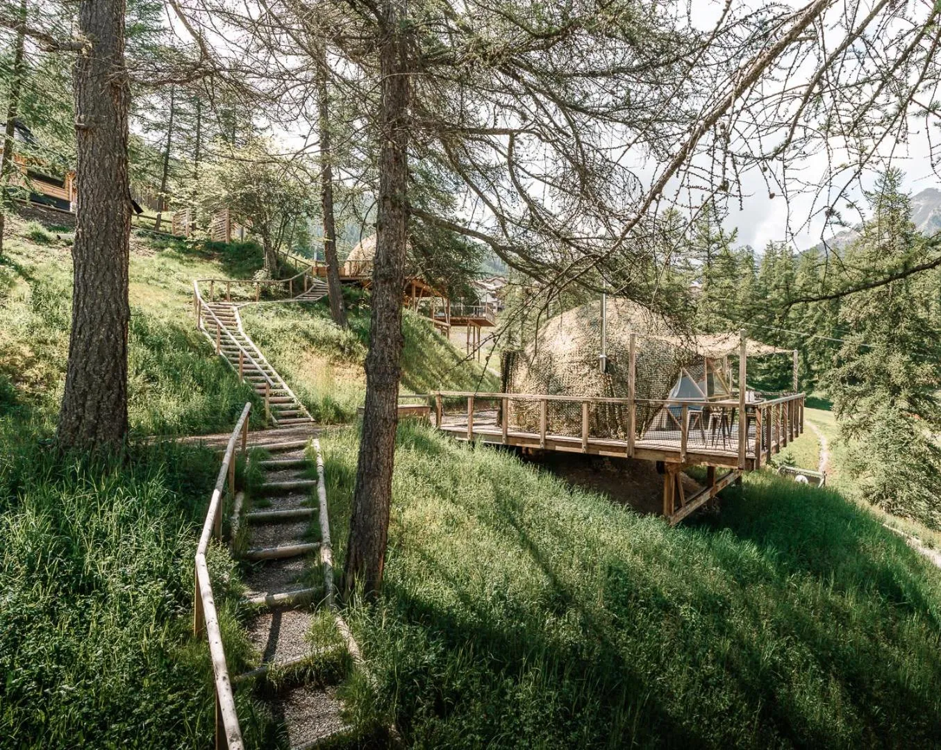 Natural landscape in Alpin D'Hôme Hôtel & Spa