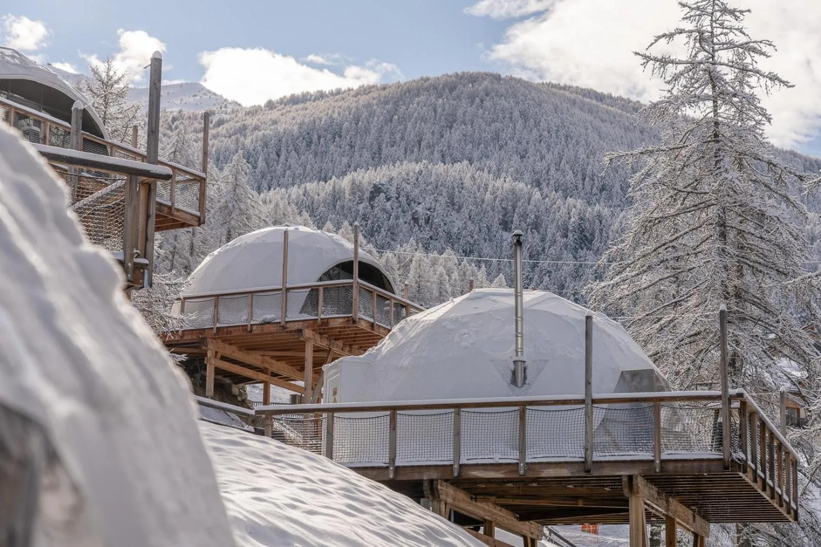 Winter in Alpin D'Hôme Hôtel & Spa