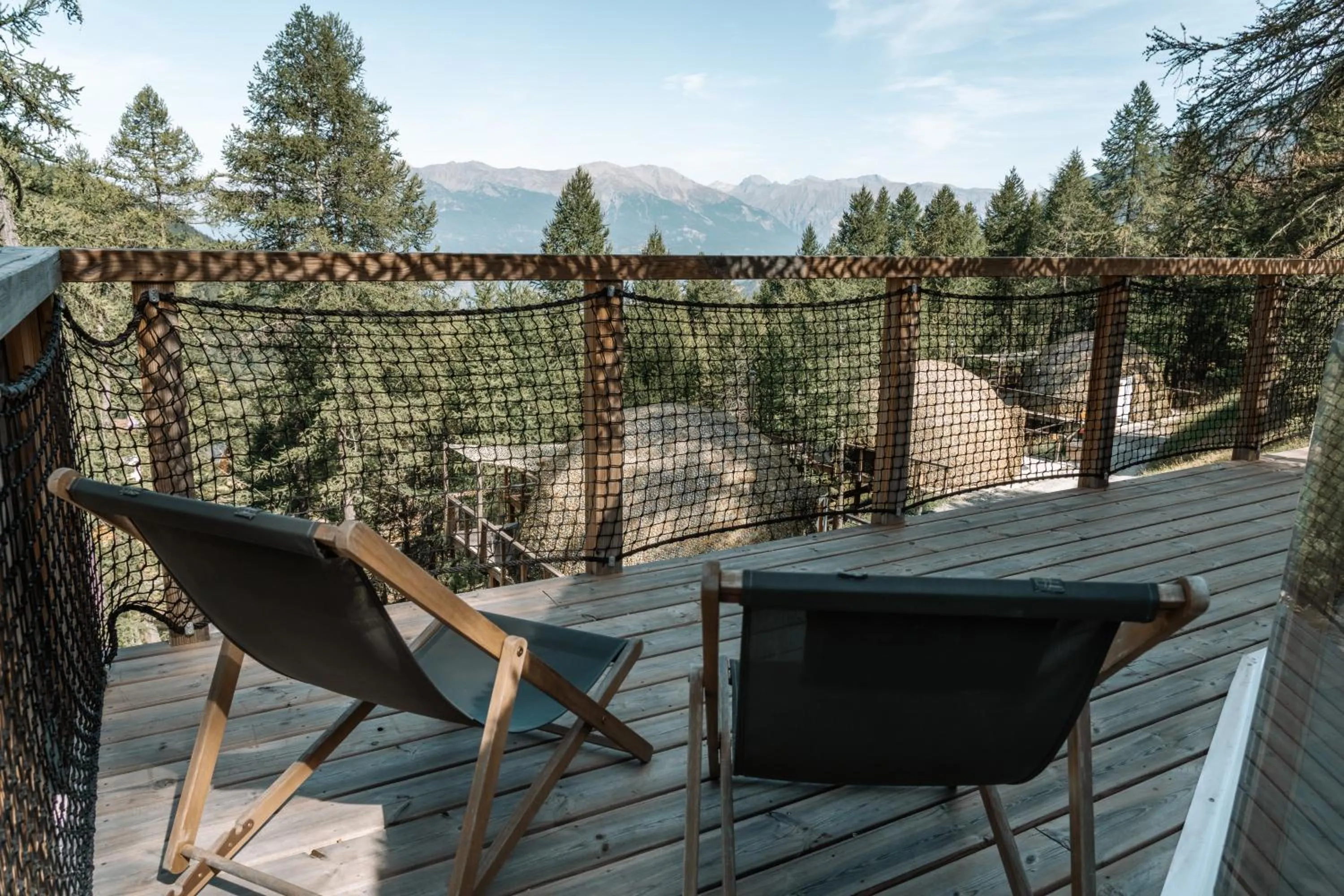 Balcony/Terrace in Alpin D'Hôme Hôtel & Spa