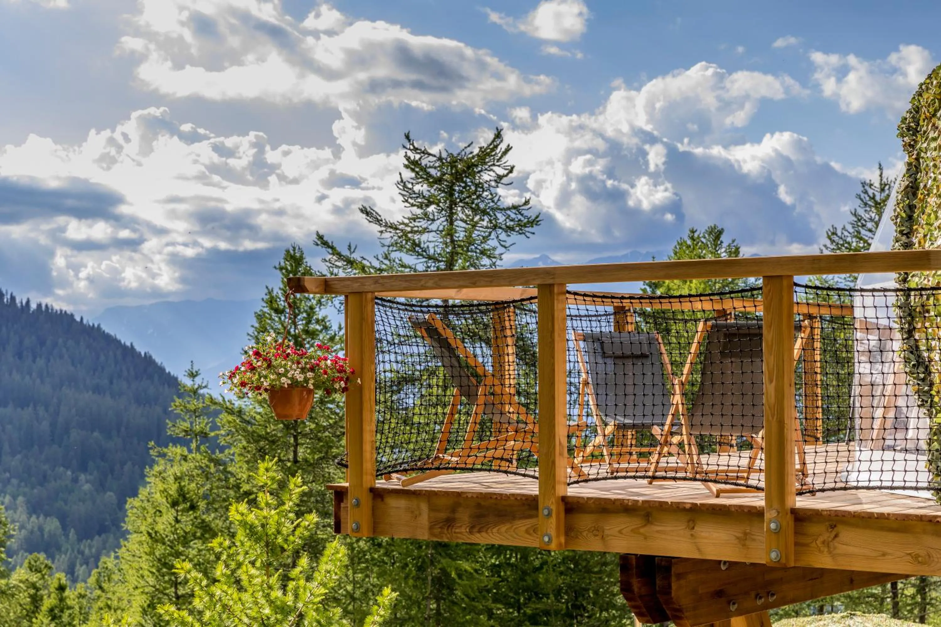 Natural landscape in Alpin D'Hôme Hôtel & Spa