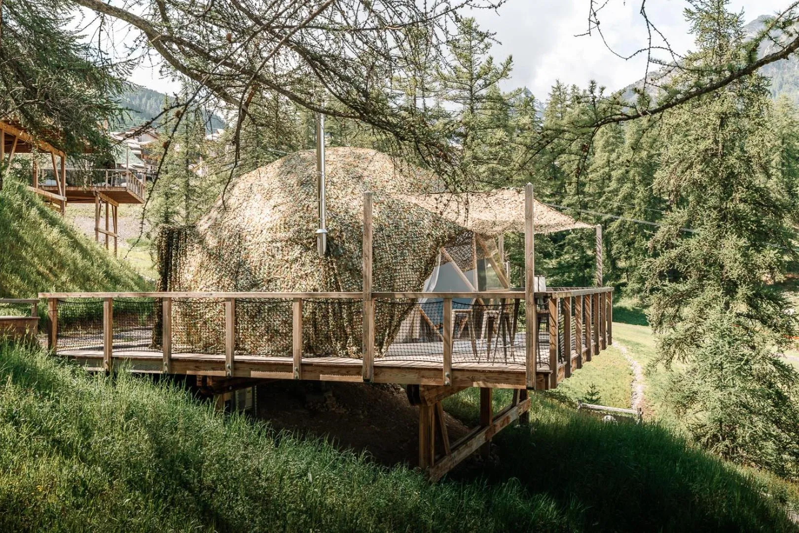 Natural landscape in Alpin D'Hôme Hôtel & Spa