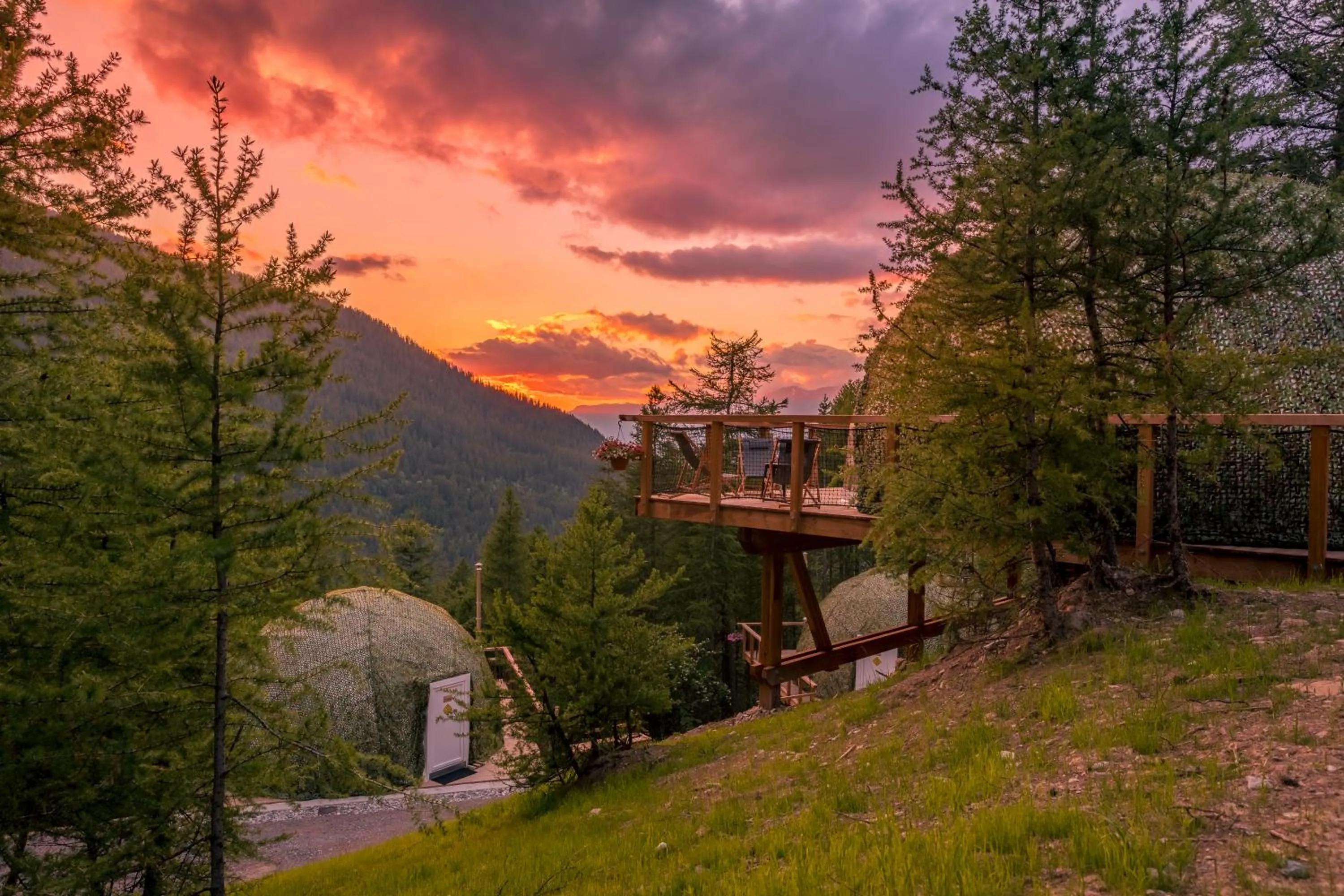 Natural landscape in Alpin D'Hôme Hôtel & Spa