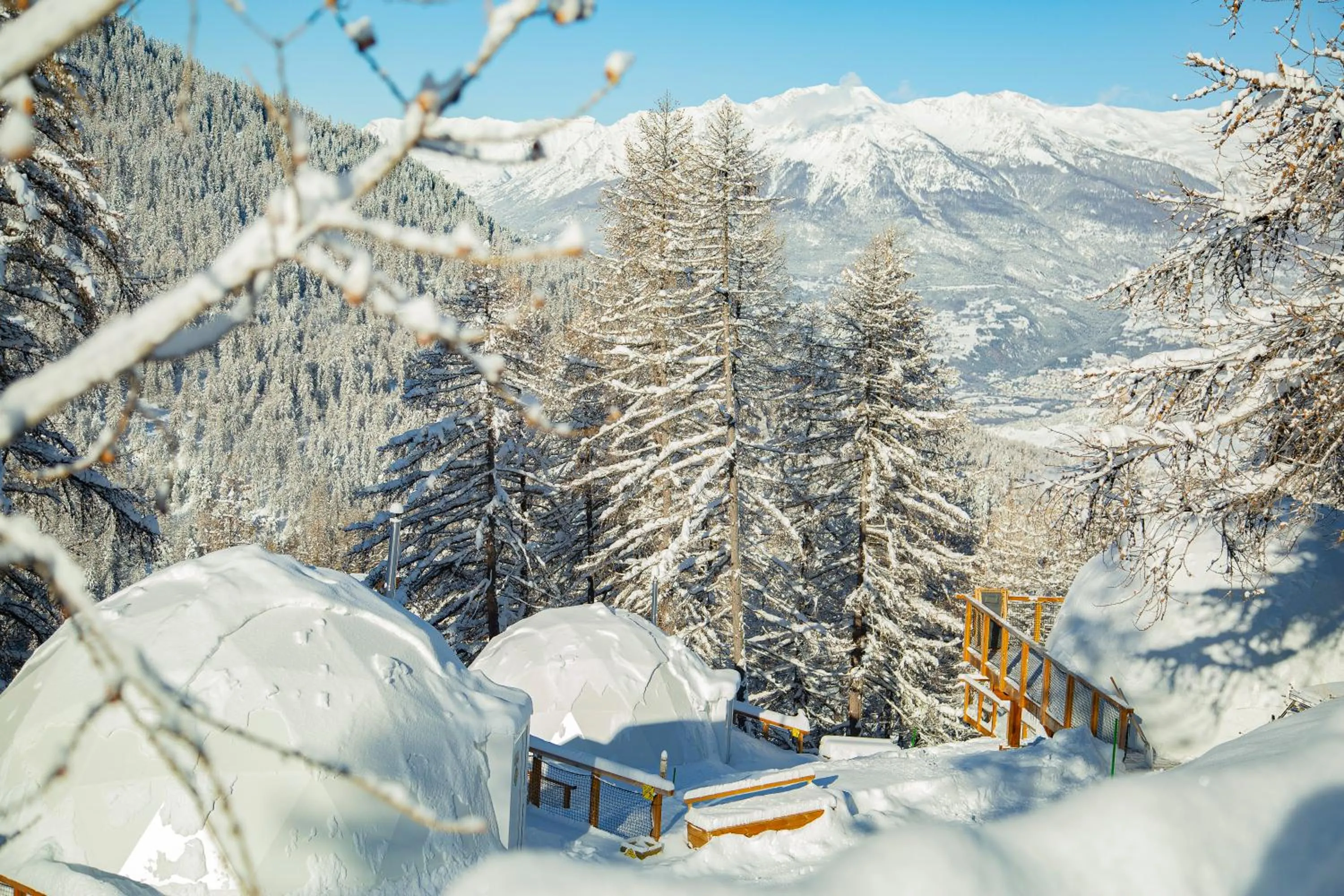Winter in Alpin D'Hôme Hôtel & Spa