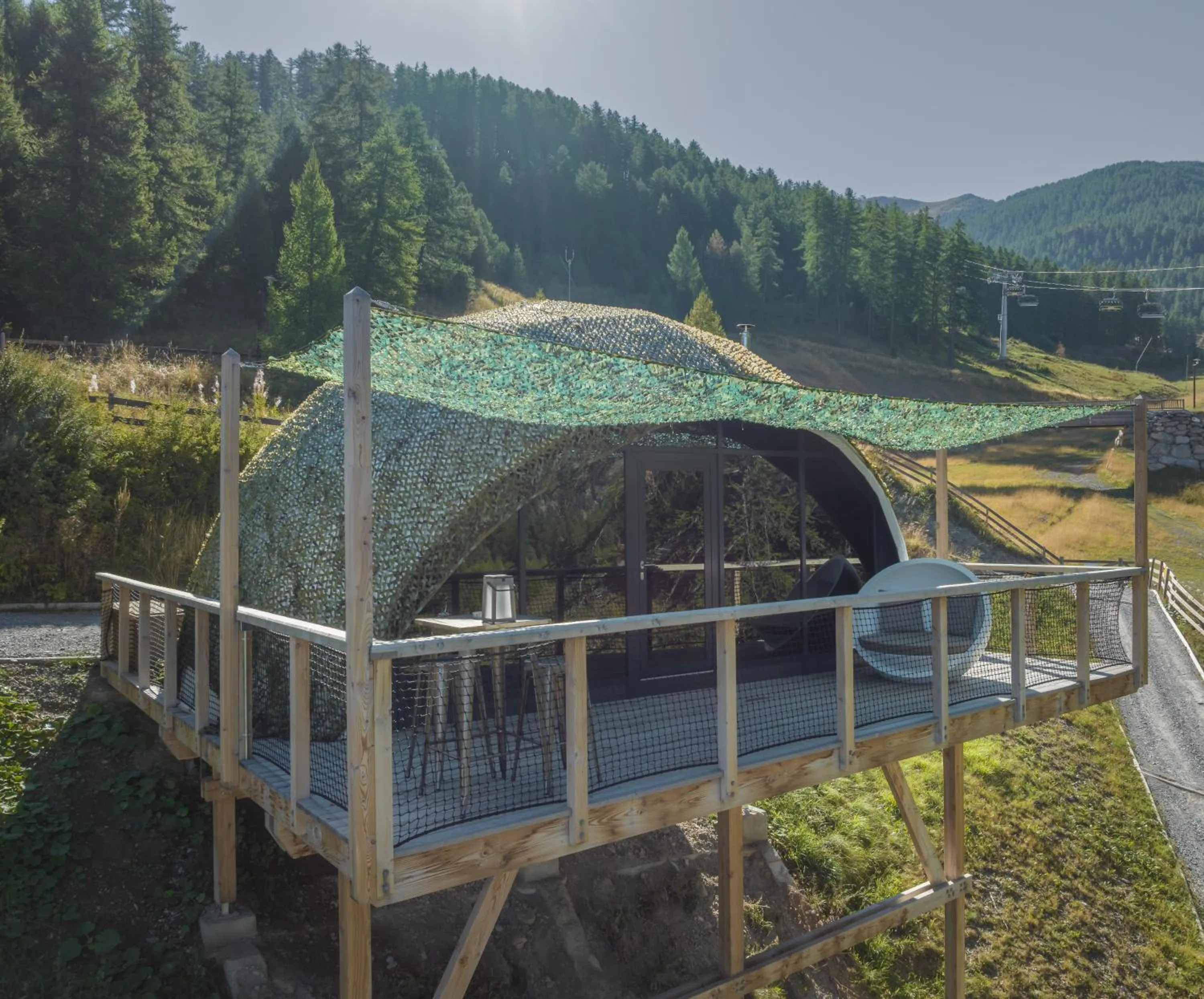 Natural landscape in Alpin D'Hôme Hôtel & Spa