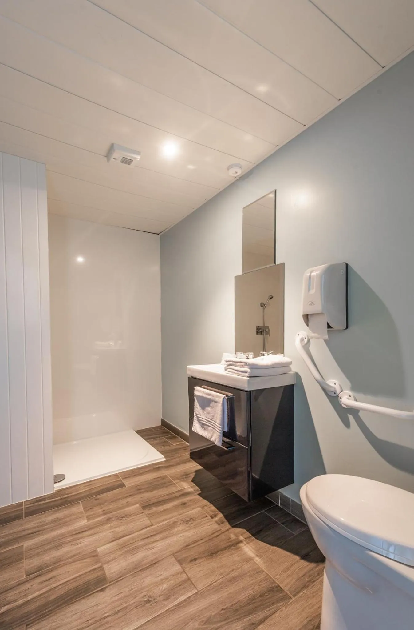 Bathroom in Hôtel de la Gare