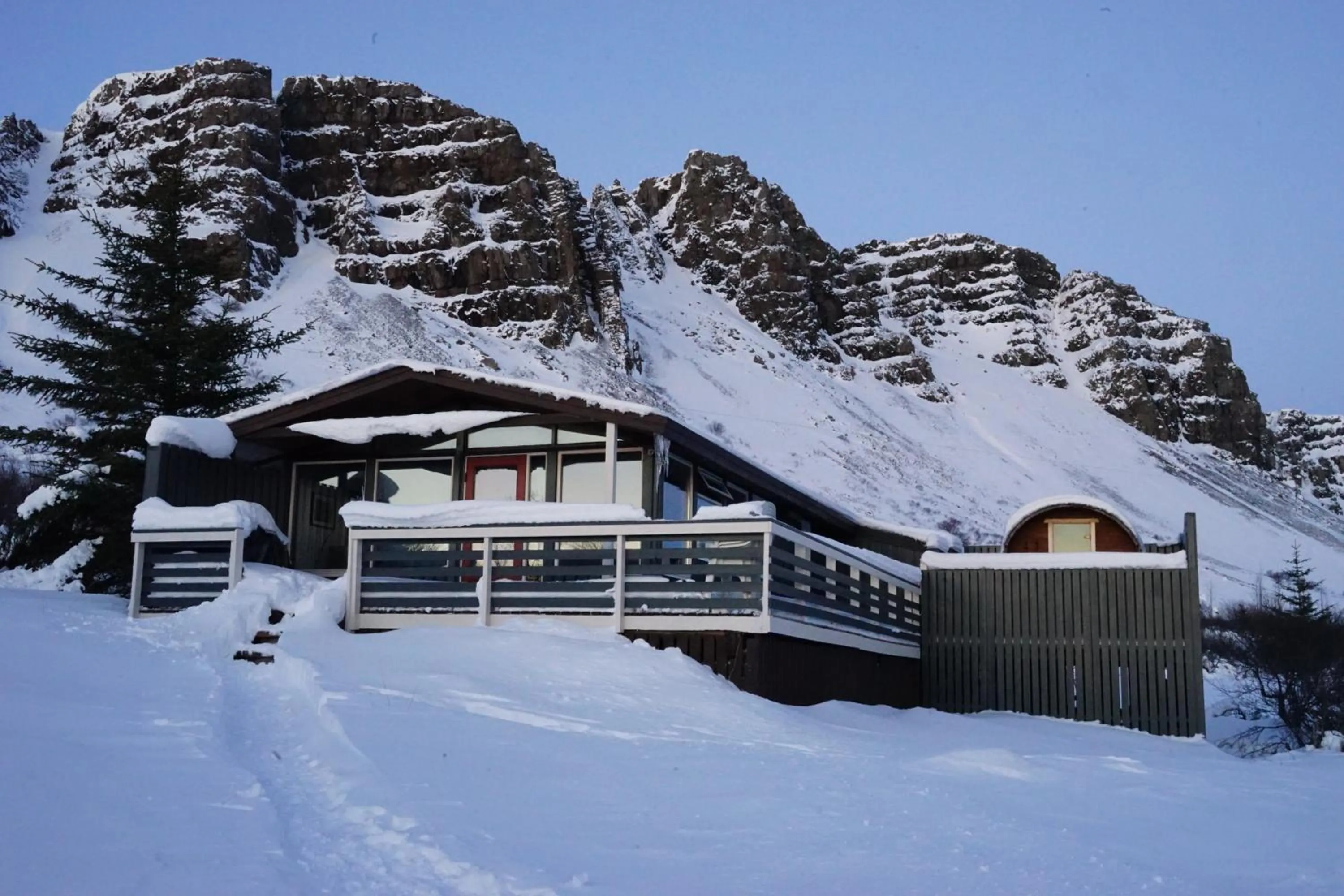 Property building in Mulakot Cosy Cabins