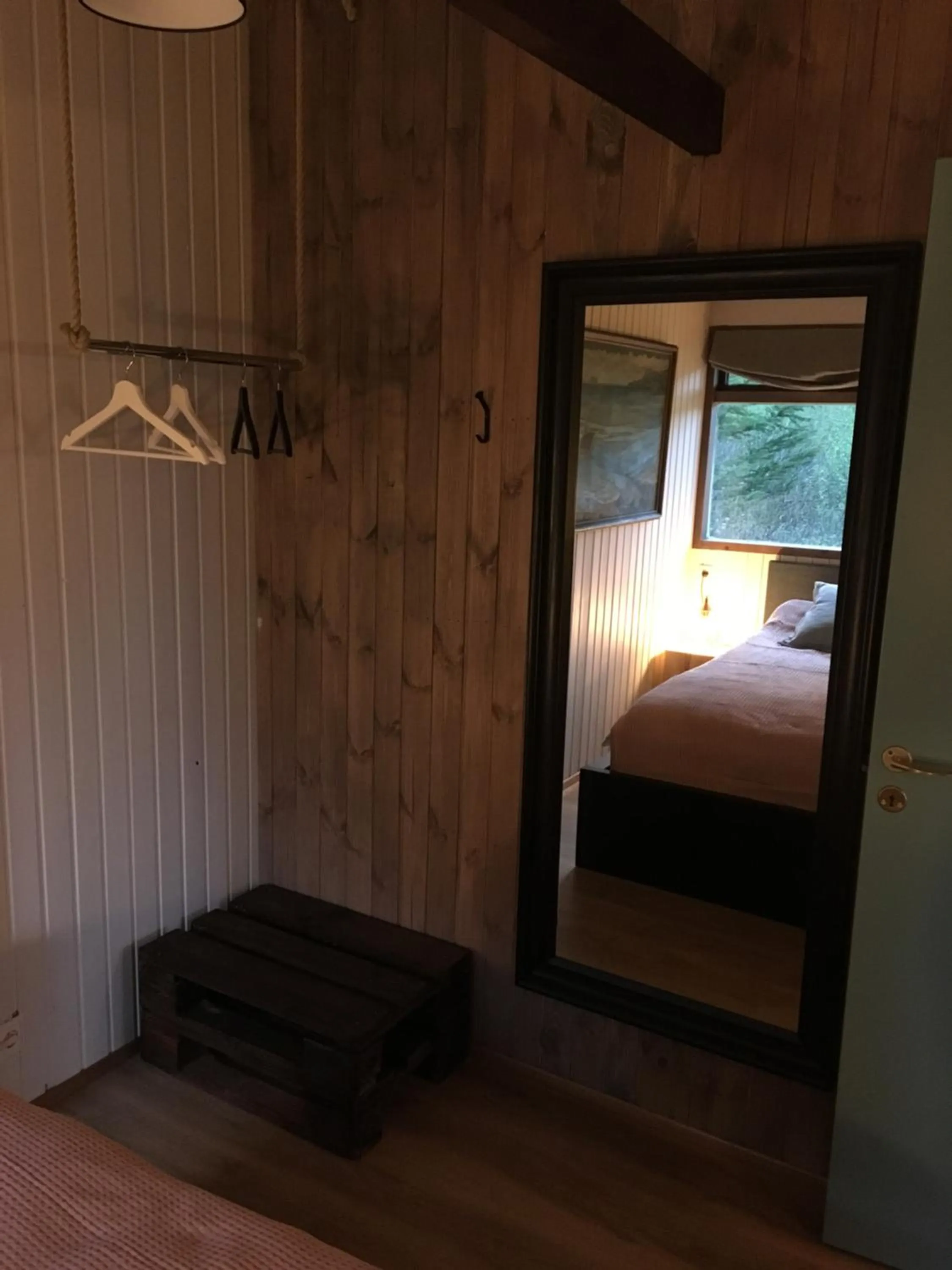 Bed in Mulakot Cosy Cabins