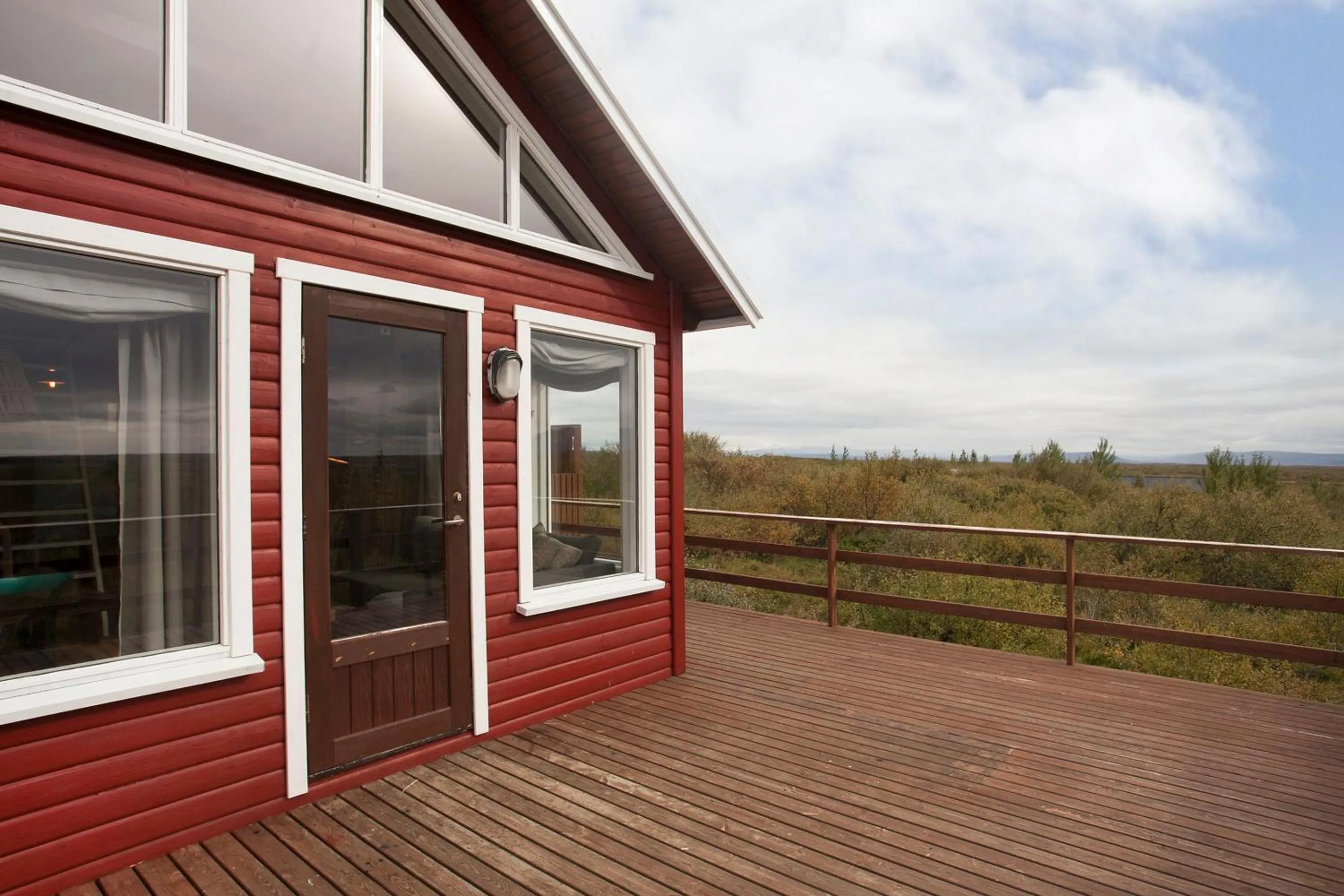 Balcony/Terrace in Mulakot Cosy Cabins