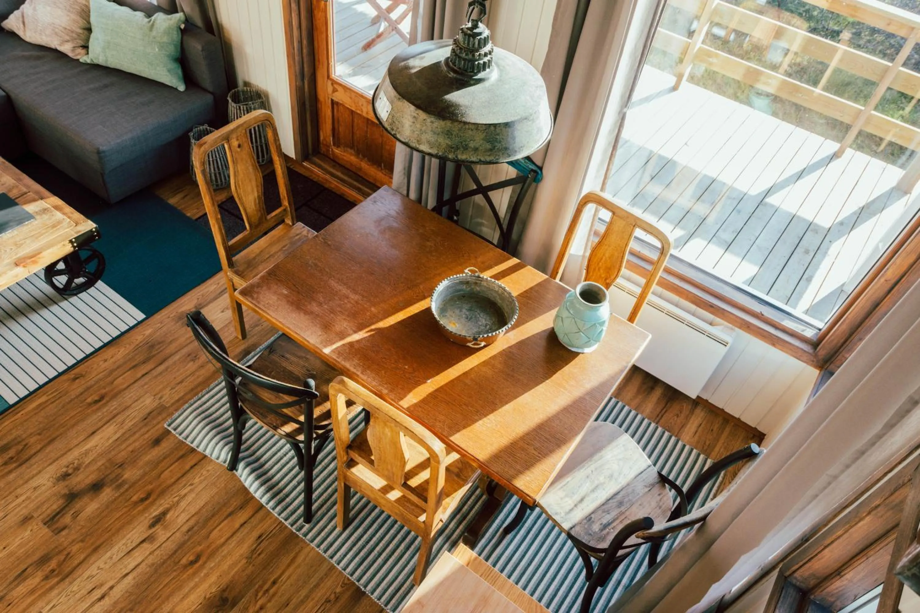 Living room in Mulakot Cosy Cabins