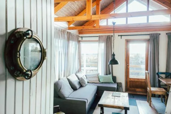 Living room in Mulakot Cosy Cabins