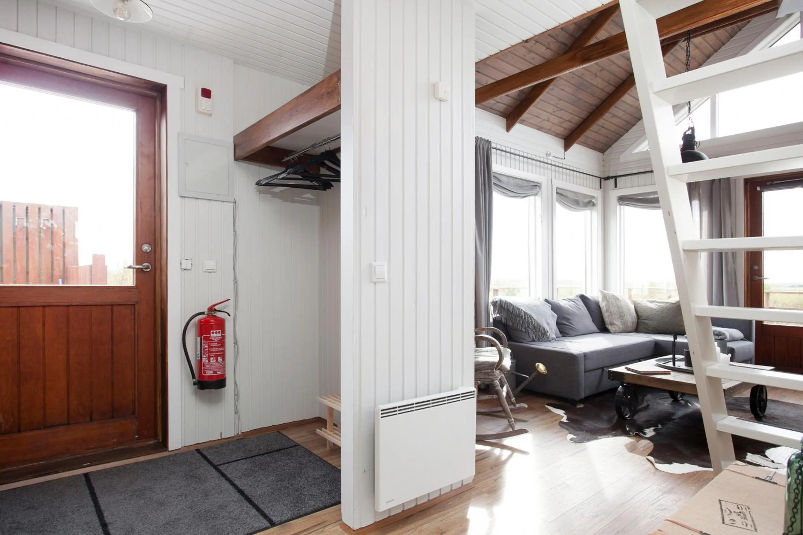 Living room in Mulakot Cosy Cabins