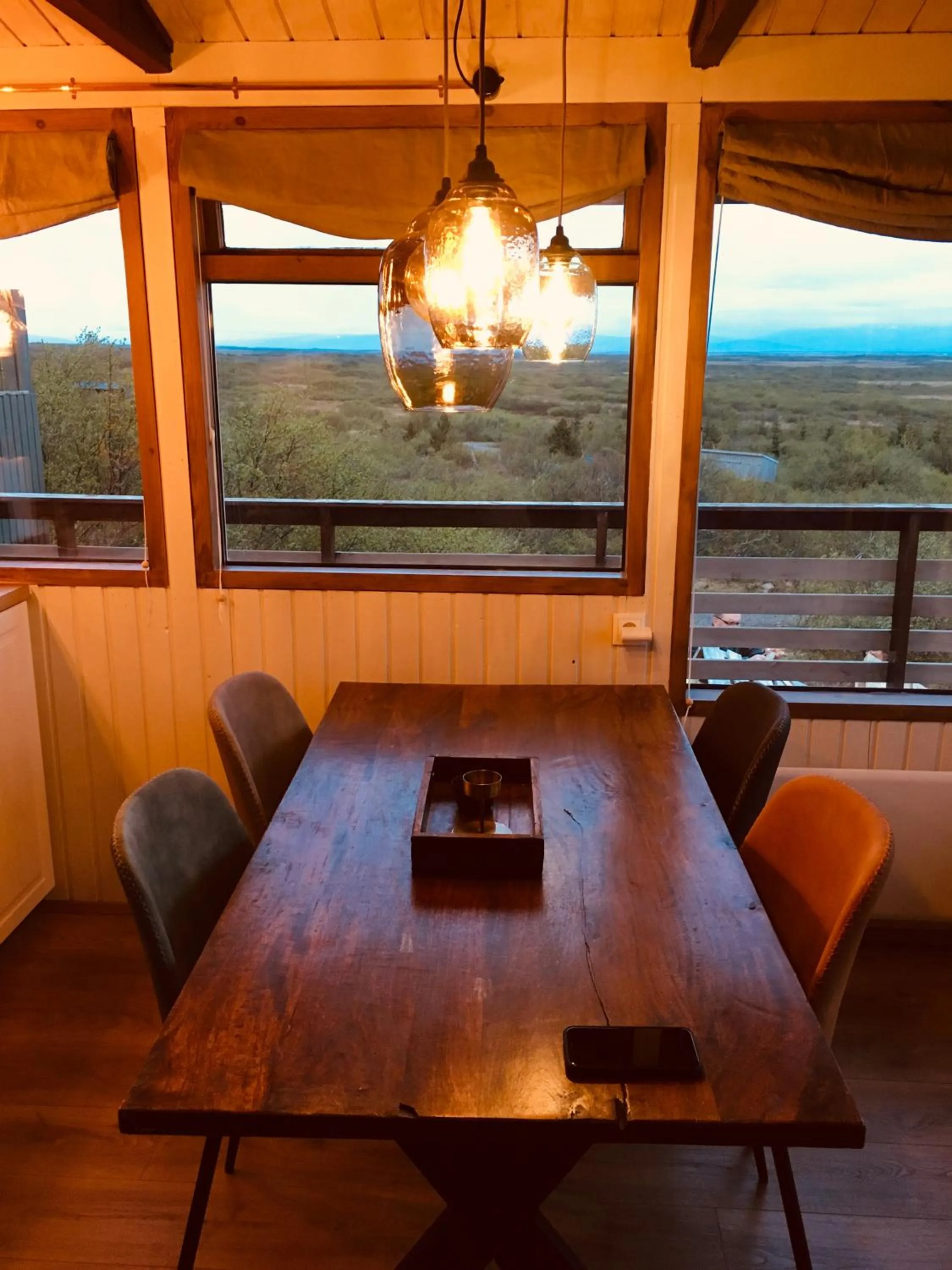 Living room in Mulakot Cosy Cabins