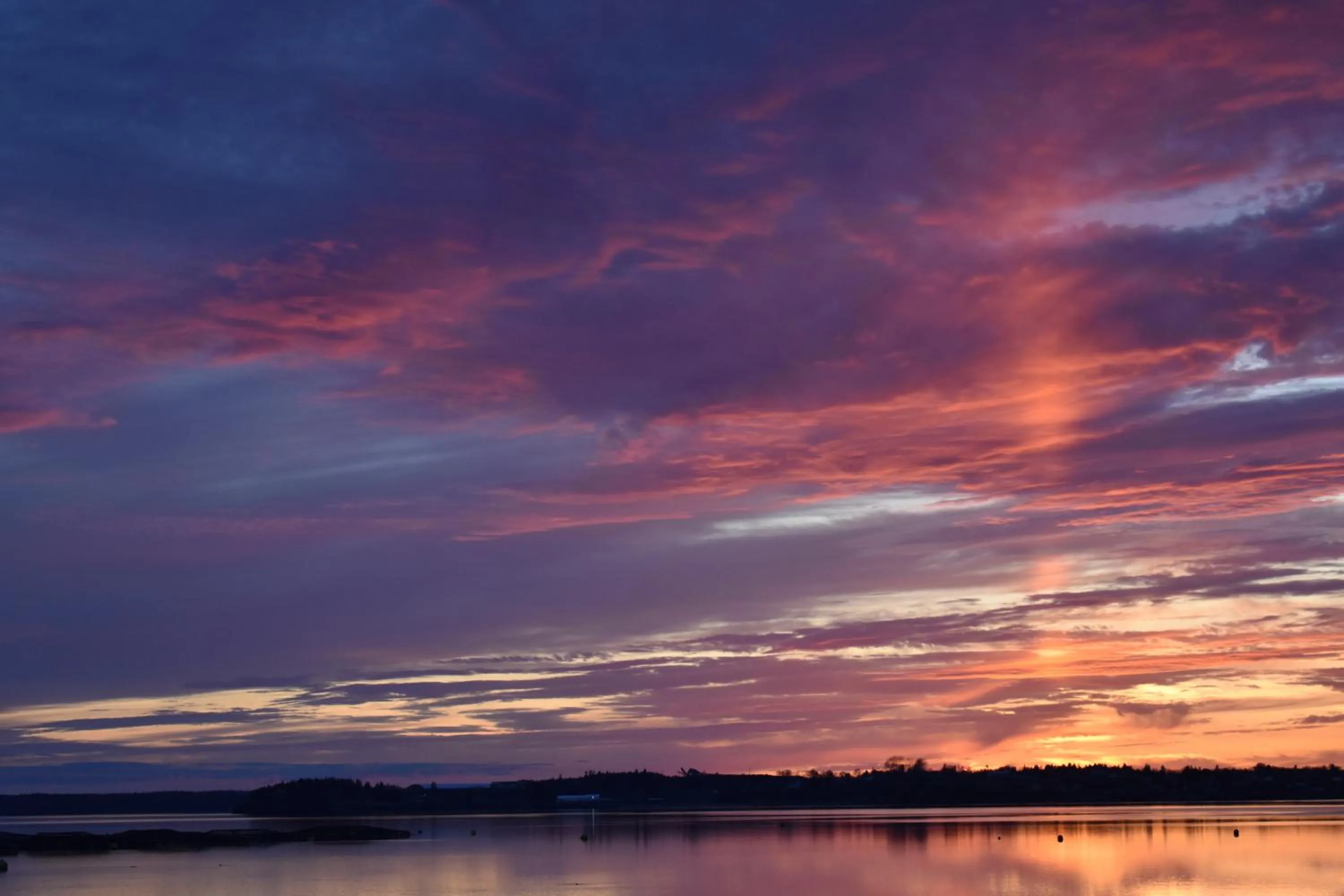 Sunset in Friars Bay Inn & Cottages