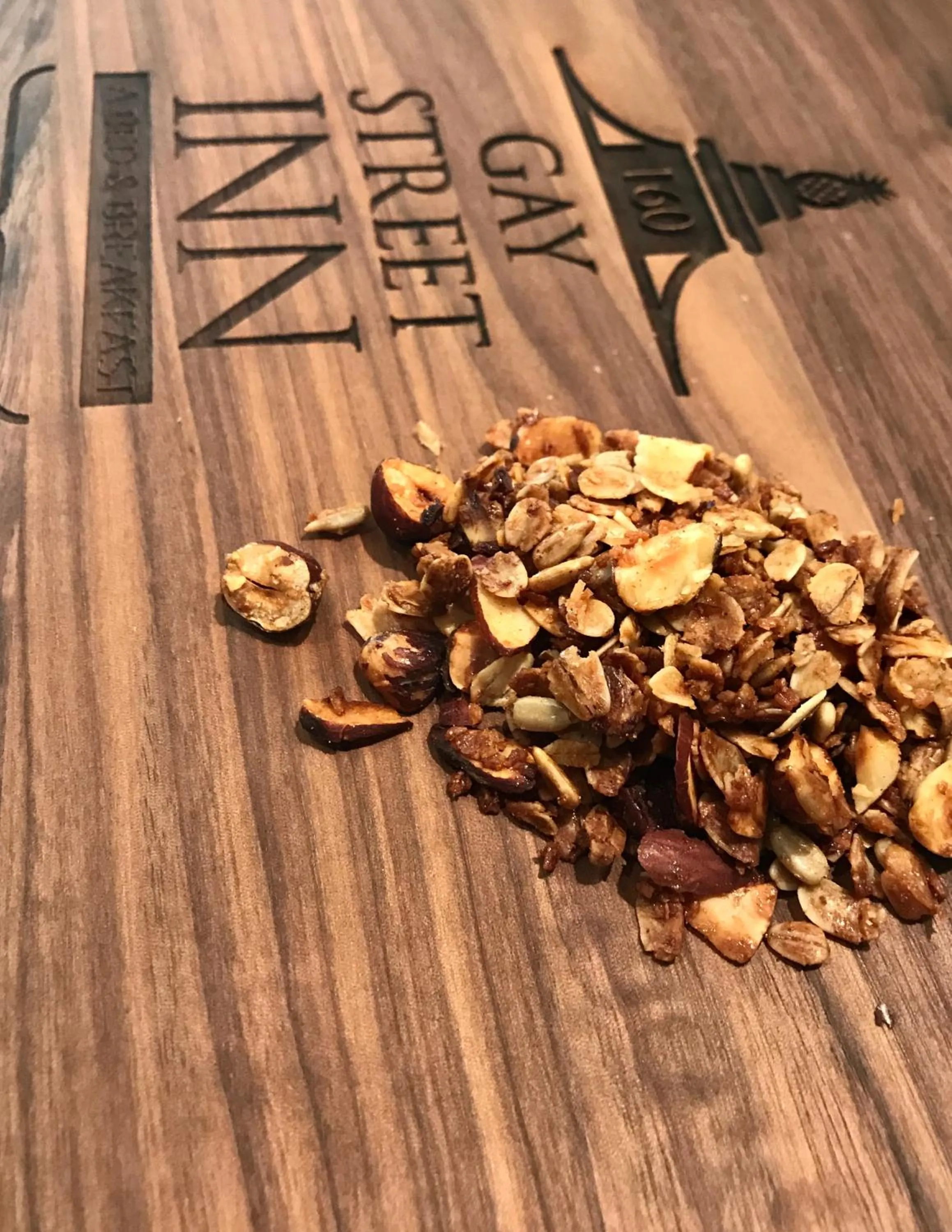 American breakfast in Gay Street Inn