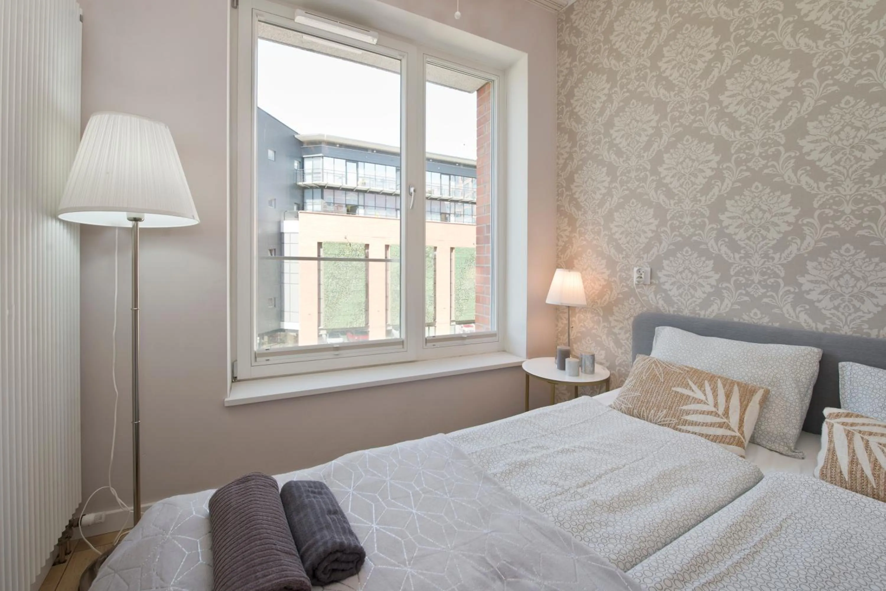 Bed in YOURAPART Rajska City Centre